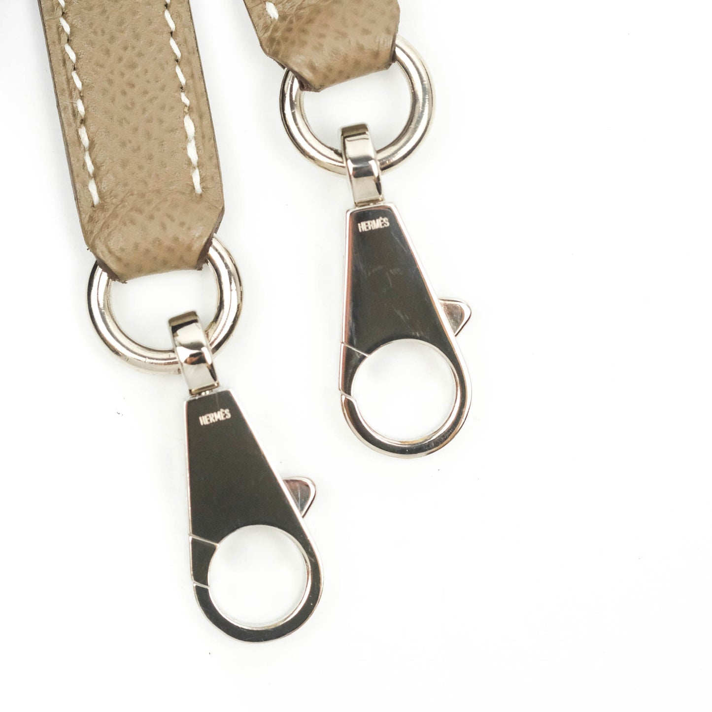 Hermès Kelly 32 Sellier Etoupe Epsom Palladium Hardware HSS