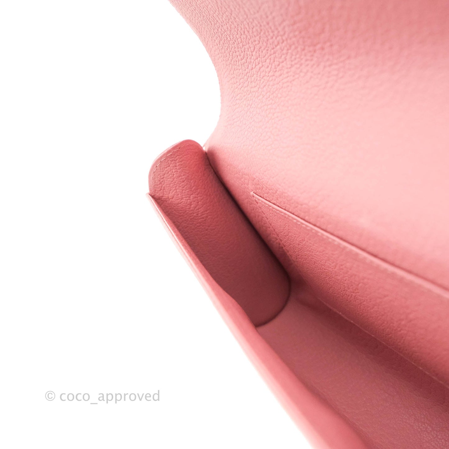 Perrin Pink Clutch Calfskin
