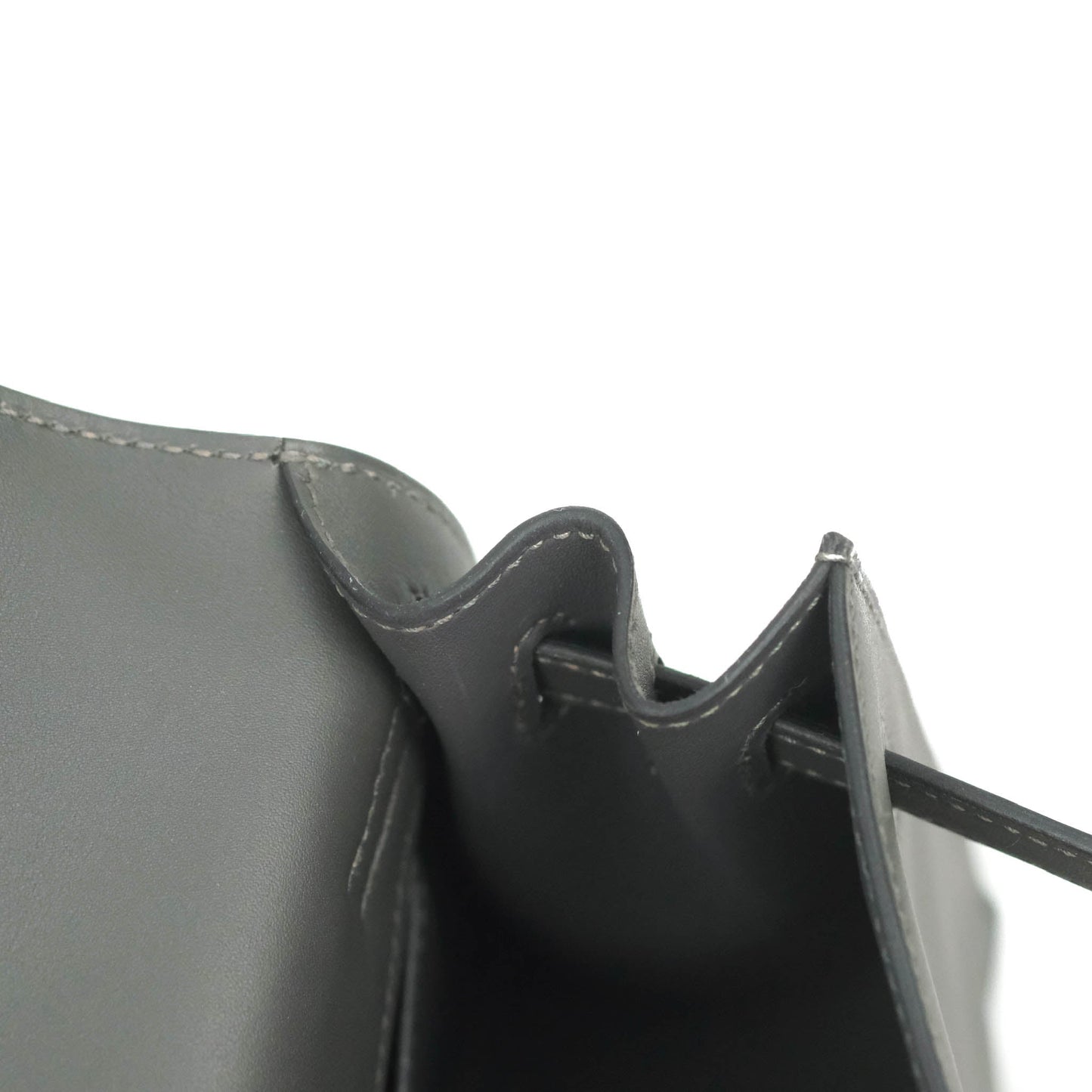 Hermès Kelly Danse II Bag 88 Graphite Swift Gold Hardware