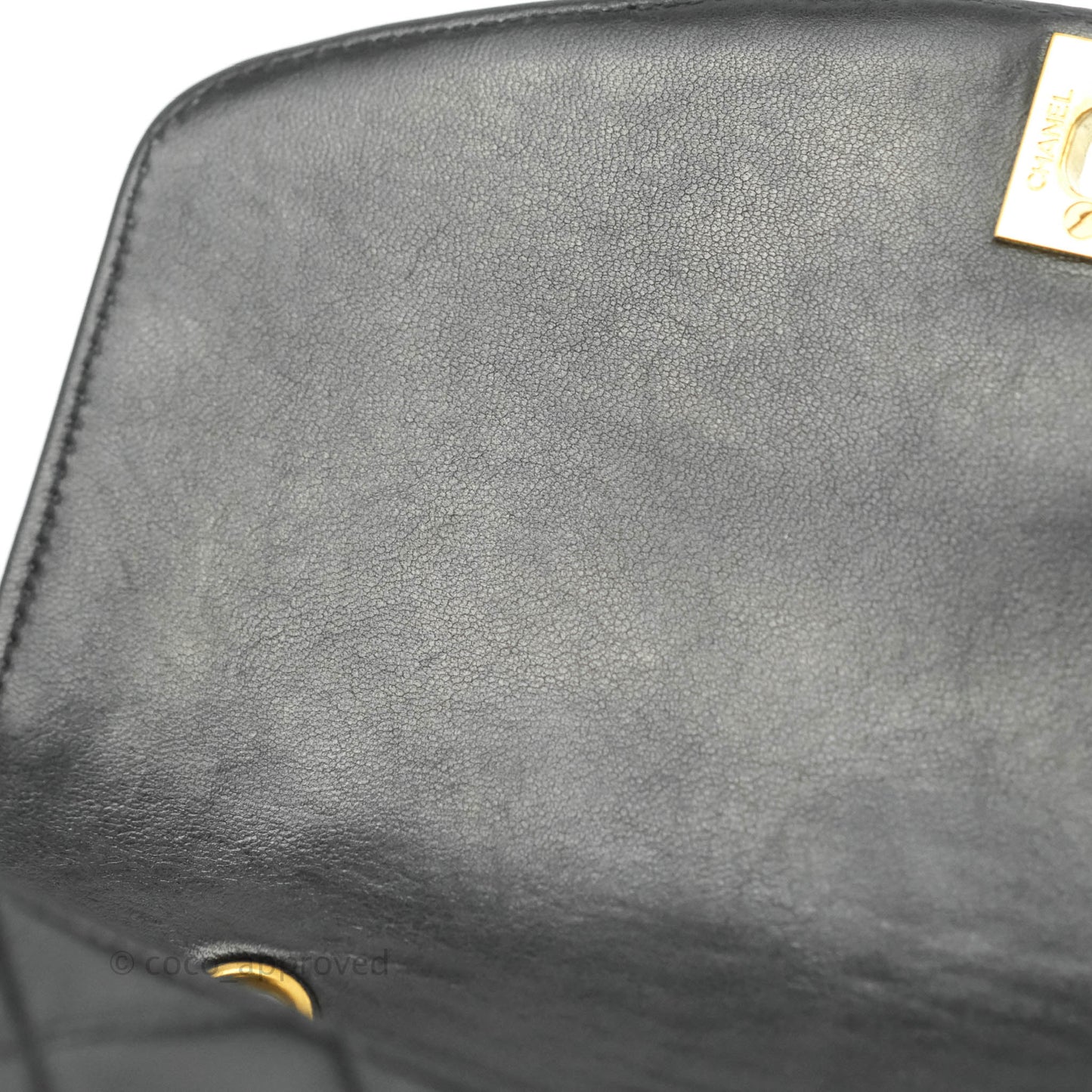 Chanel Black Quilted Lambskin Small Vintage Classic Diana Flap Bag