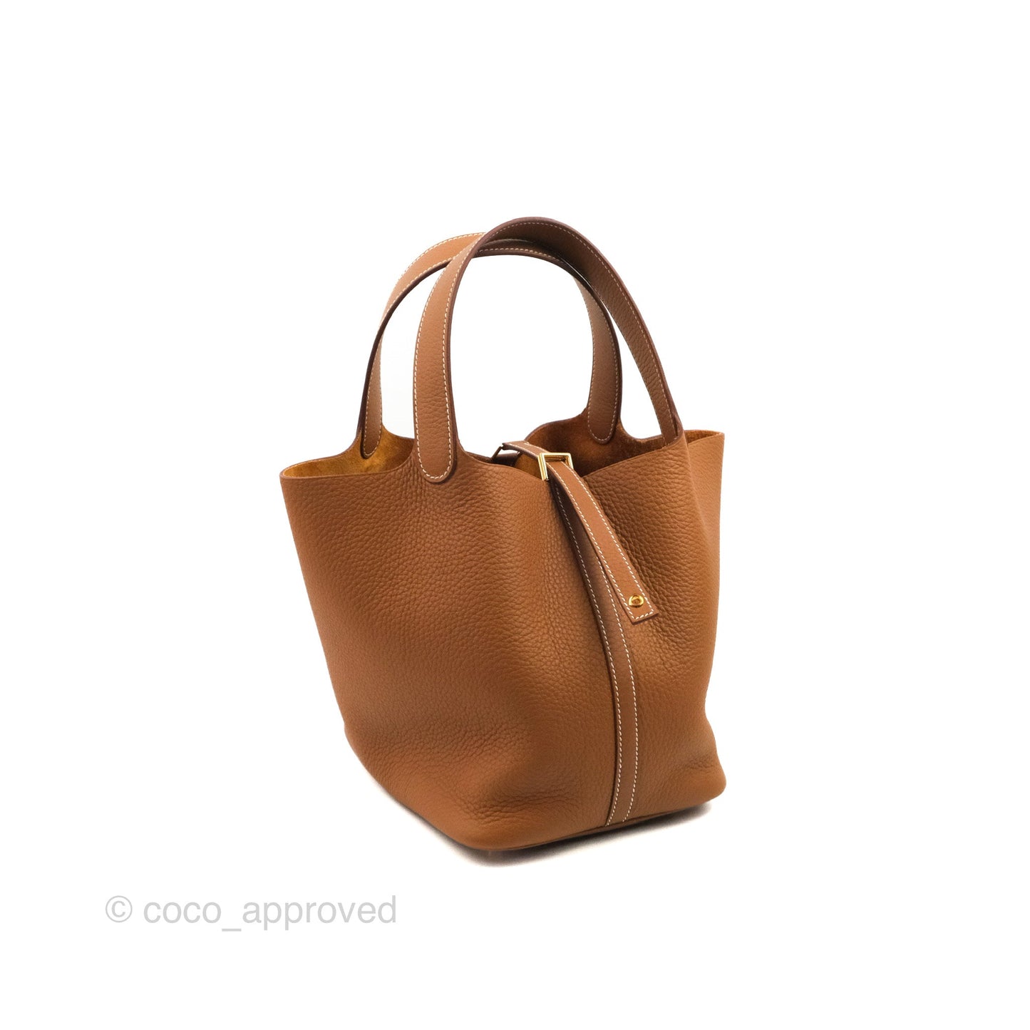 Hermès Picotin 22 Gold Clemence Gold Hardware