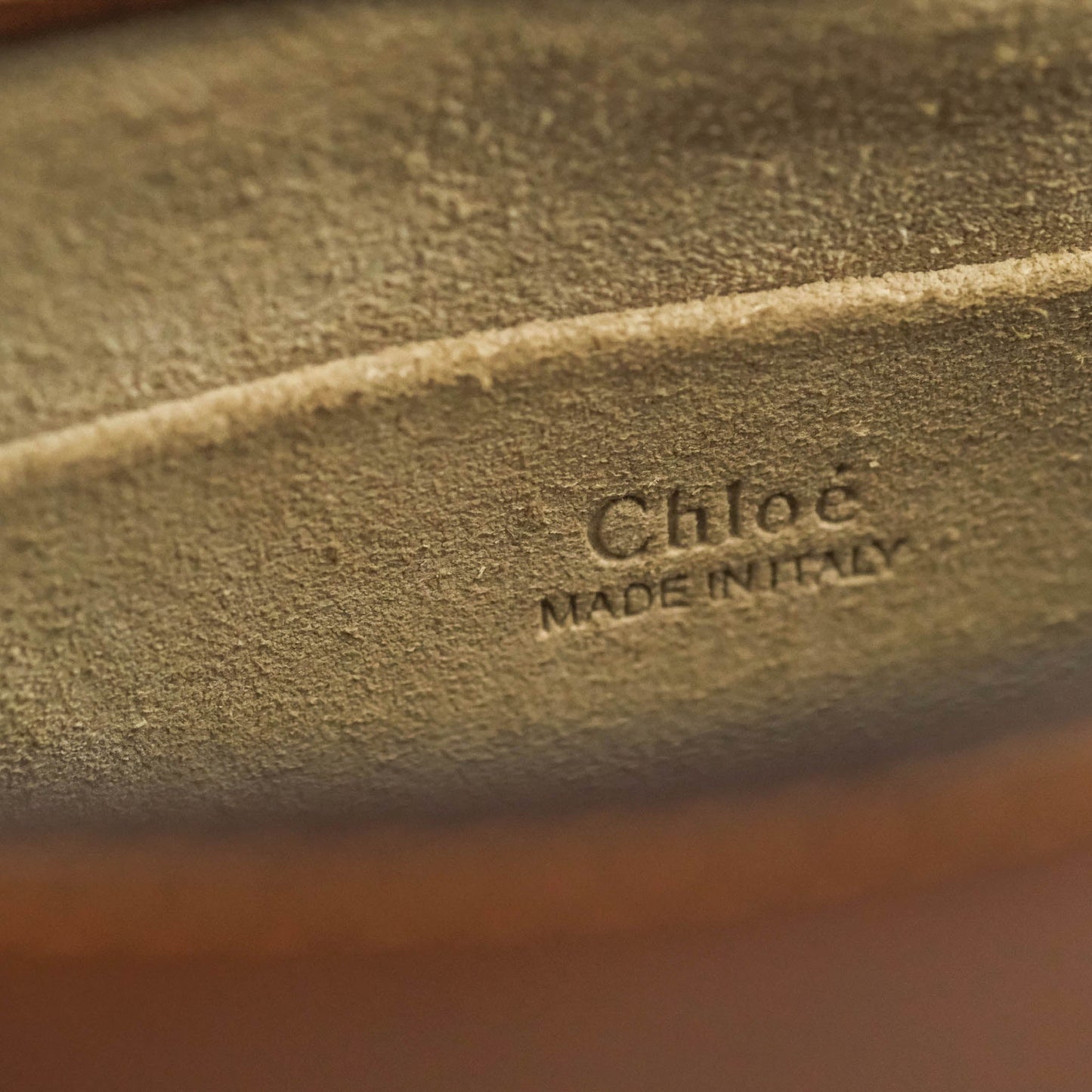 Chloé Nile Crossbody Bag Brown Calfskin