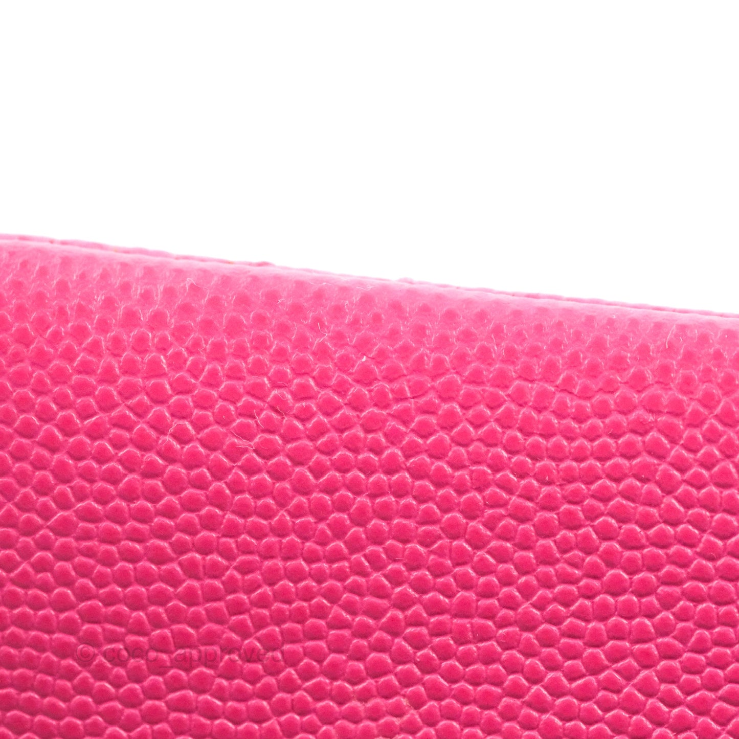 Chanel Classic Quilted M/L Medium Flap Pink Caviar Gold Hardware