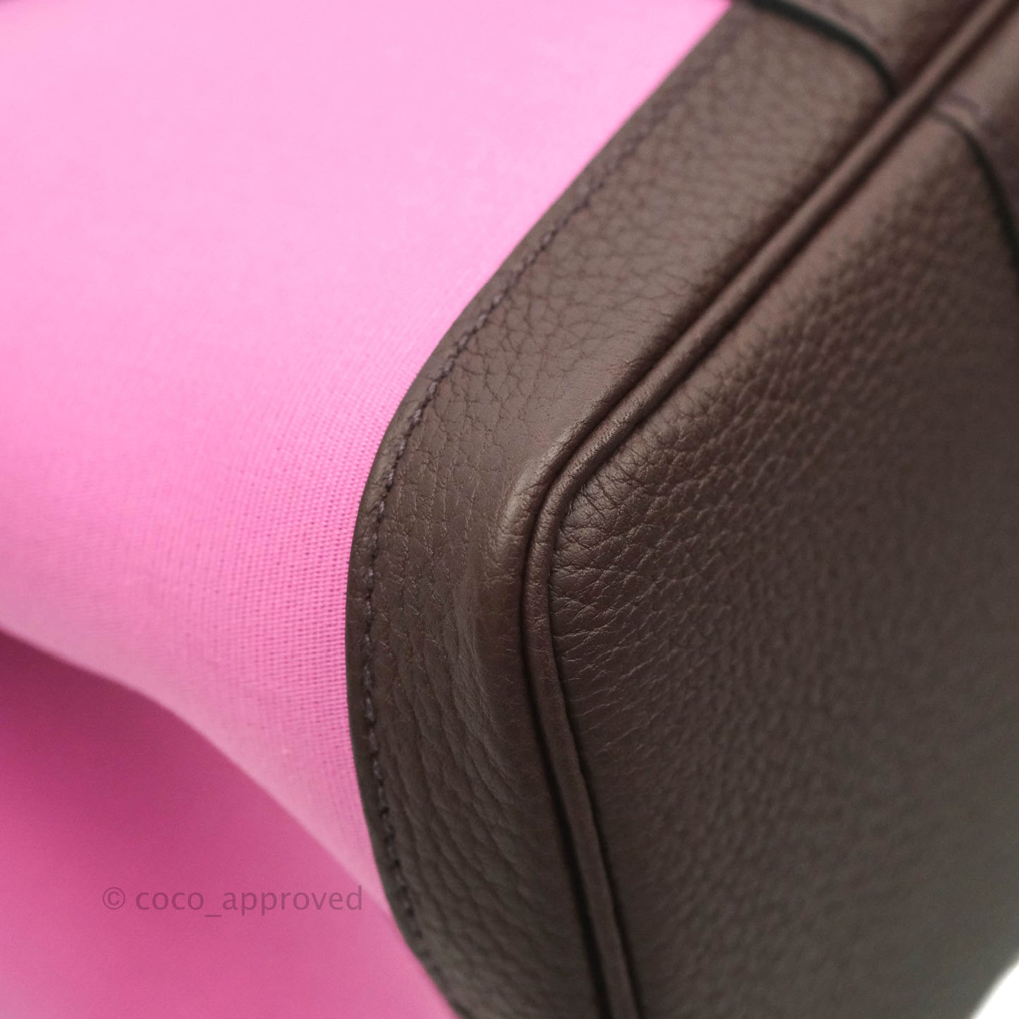 Hermès Garden Party 30 Rose Bubble Gum/Rubis/Rouge Sellier