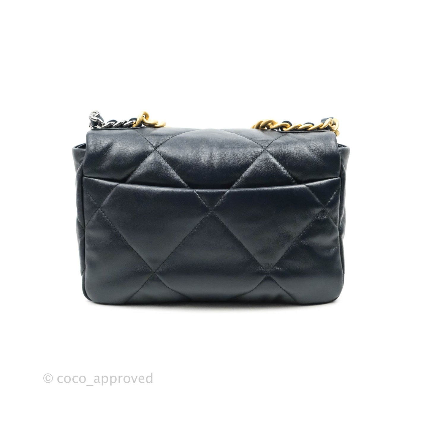Chanel 19 Small Navy Mixed Hardware