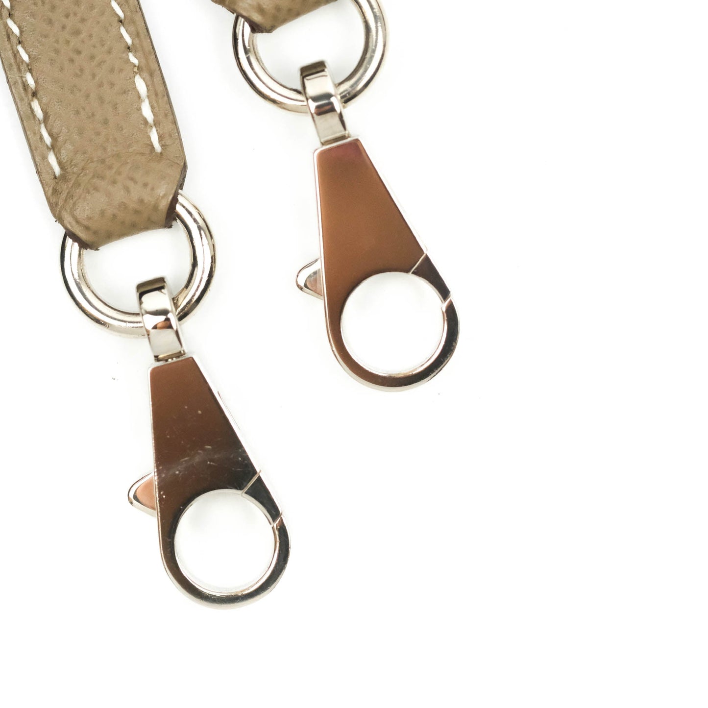 Hermès Kelly 32 Sellier Etoupe Epsom Palladium Hardware HSS