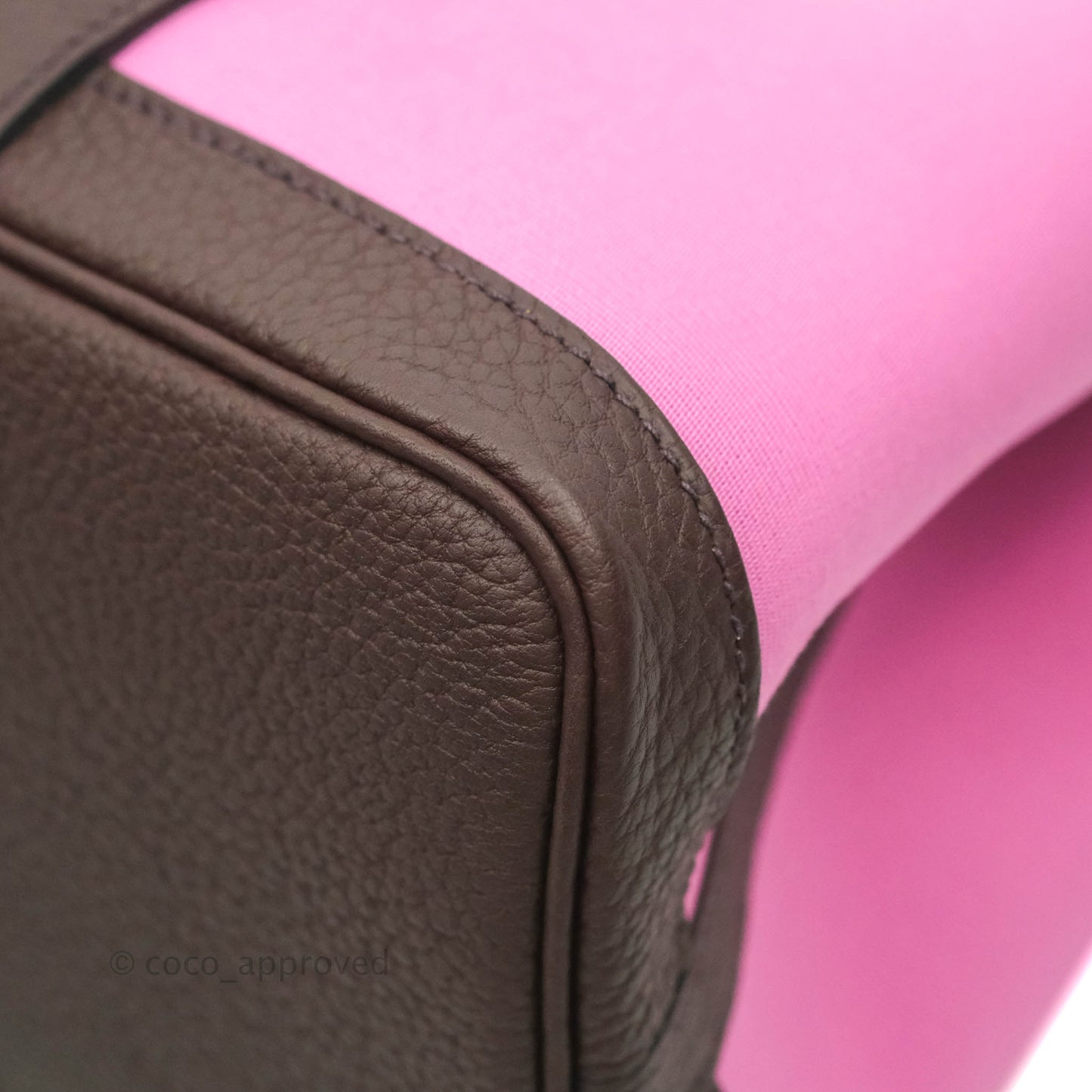 Hermès Garden Party 30 Rose Bubble Gum/Rubis/Rouge Sellier