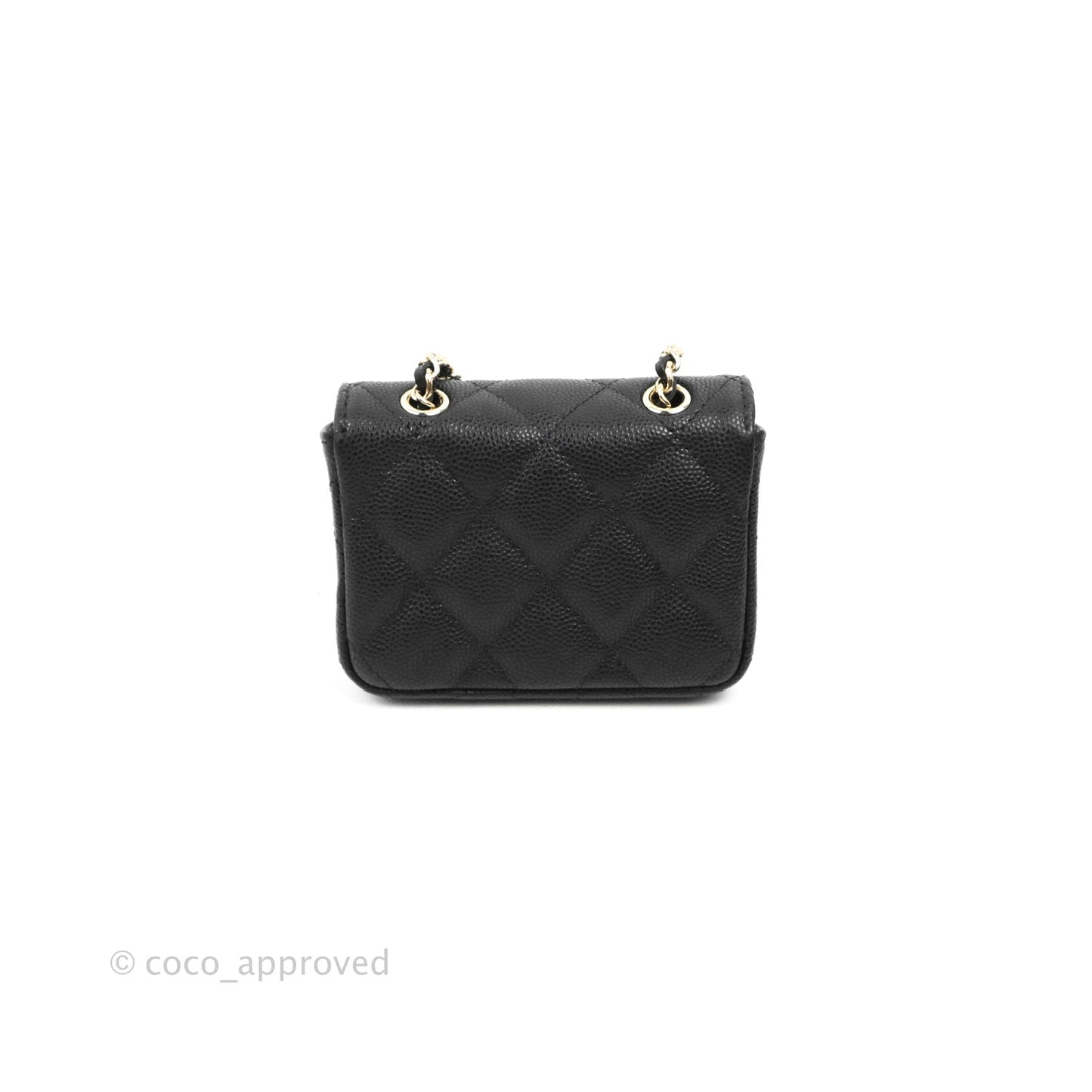 Chanel Classic Belt Bag Black Caviar Gold Hardware