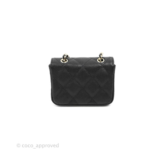 Chanel Classic Belt Bag Black Caviar Gold Hardware