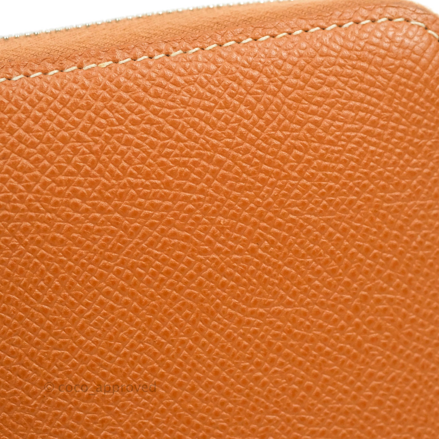 Hermès Silk In Compact Wallet Gold Epsom