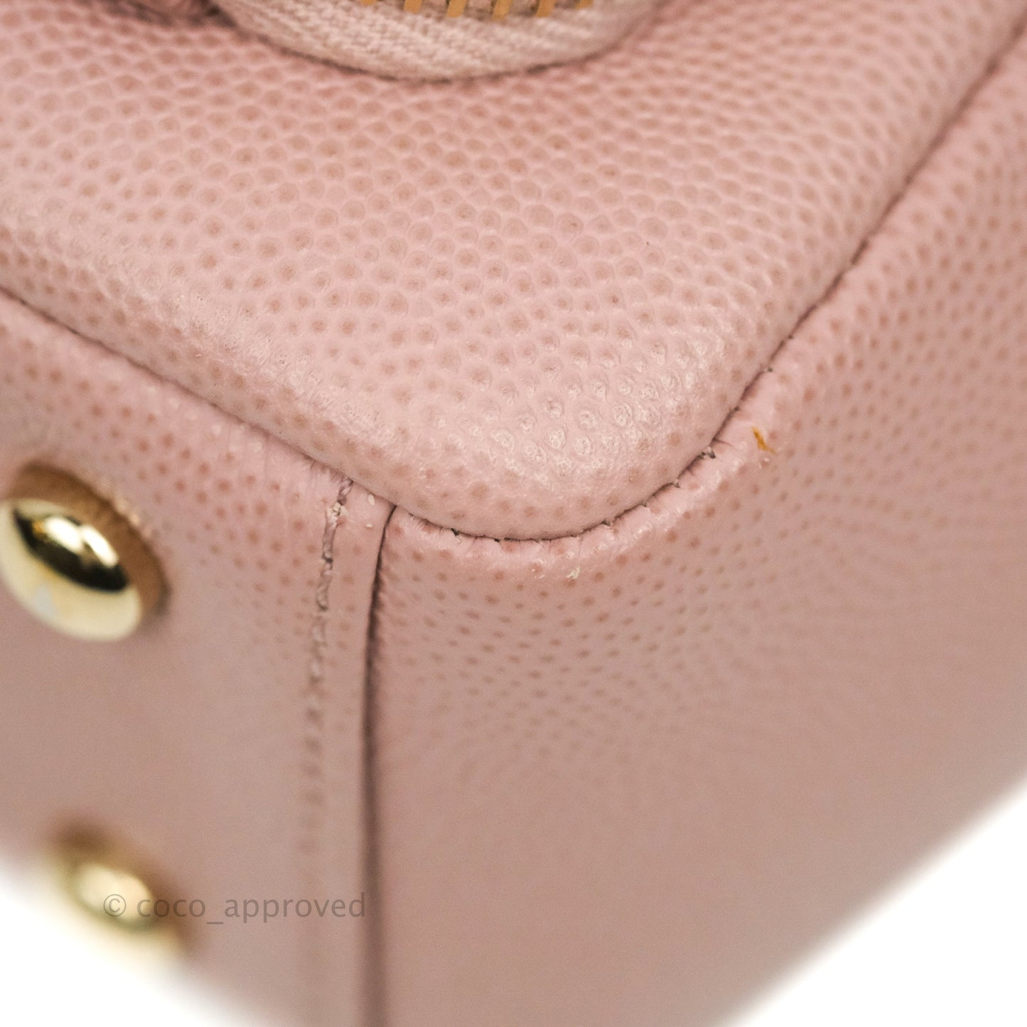 Chanel Quilted Small Business Affinity Flap Pink Caviar Gold Hardware