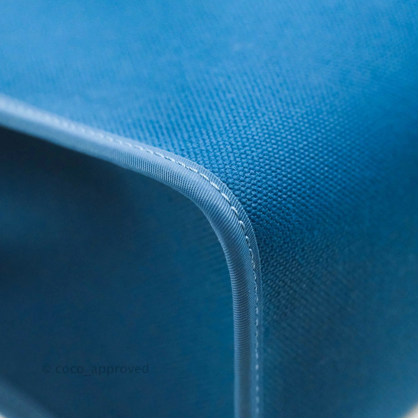 Hermès Herbag Zip 31 Bleu Ocean/Bleu Indigo Canvas Palladium Hardware