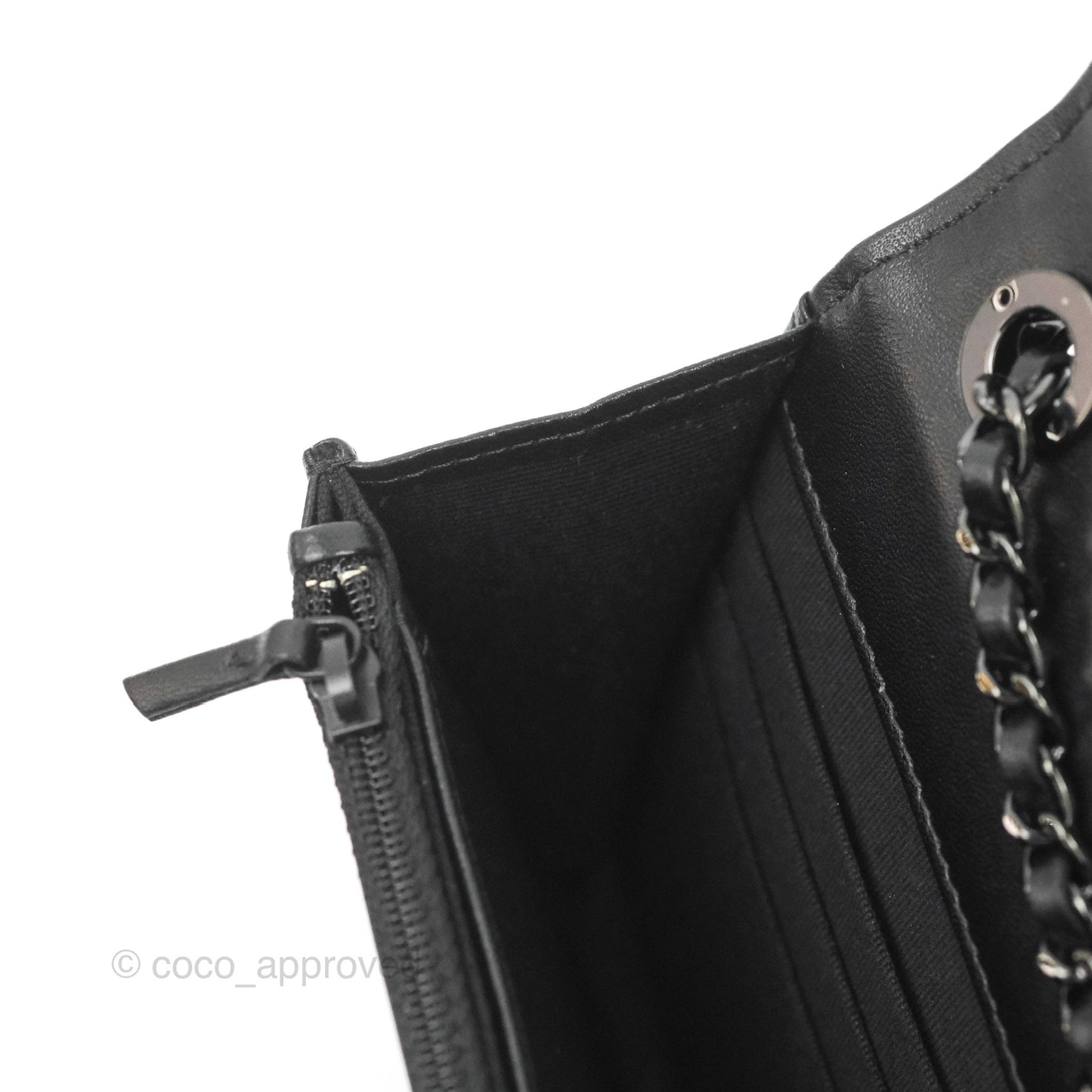Chanel Trendy CC WOC Black Lambskin So Black Hardware