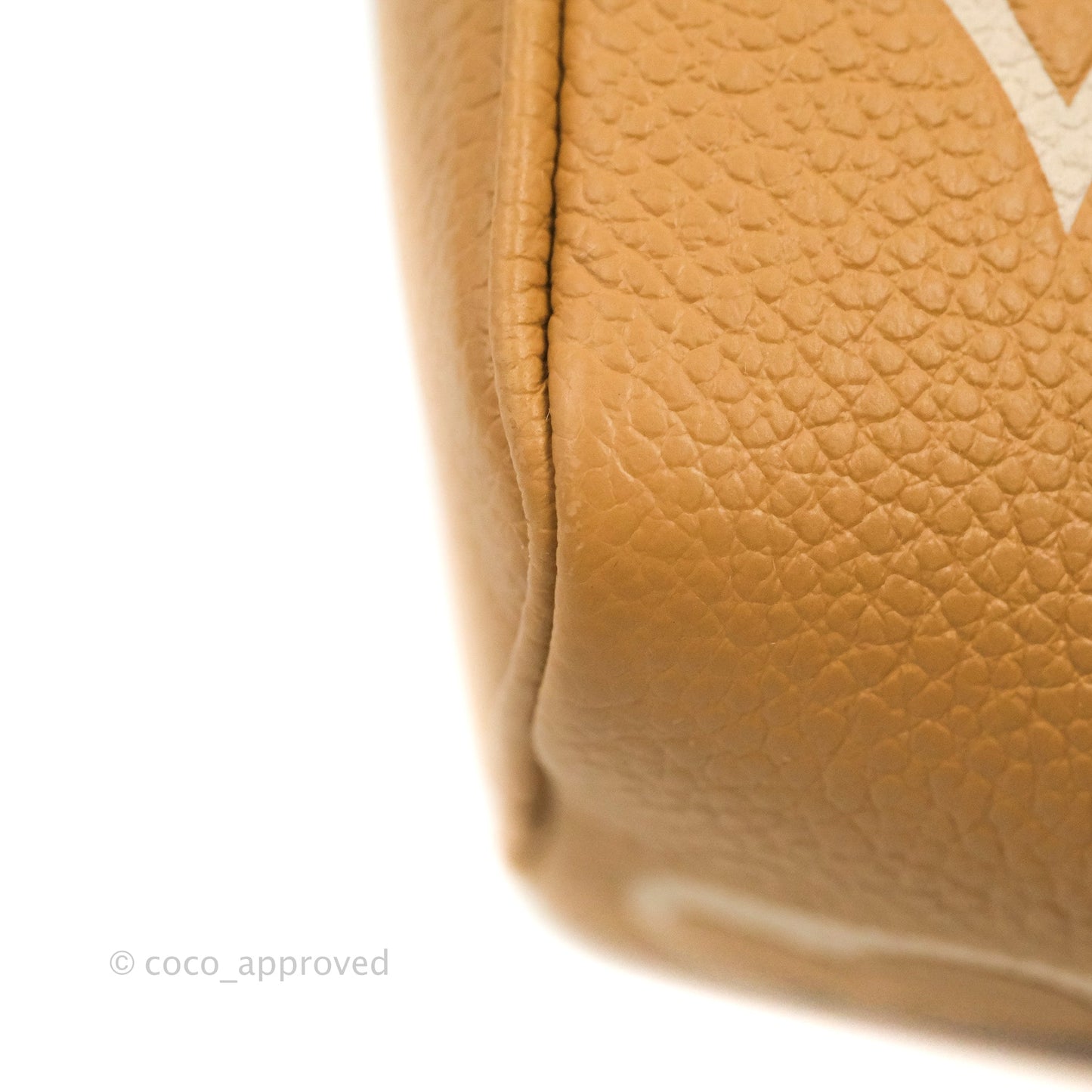 Louis Vuitton Nano Speedy Monogram Canvas Arizona Beige Gold Hardware