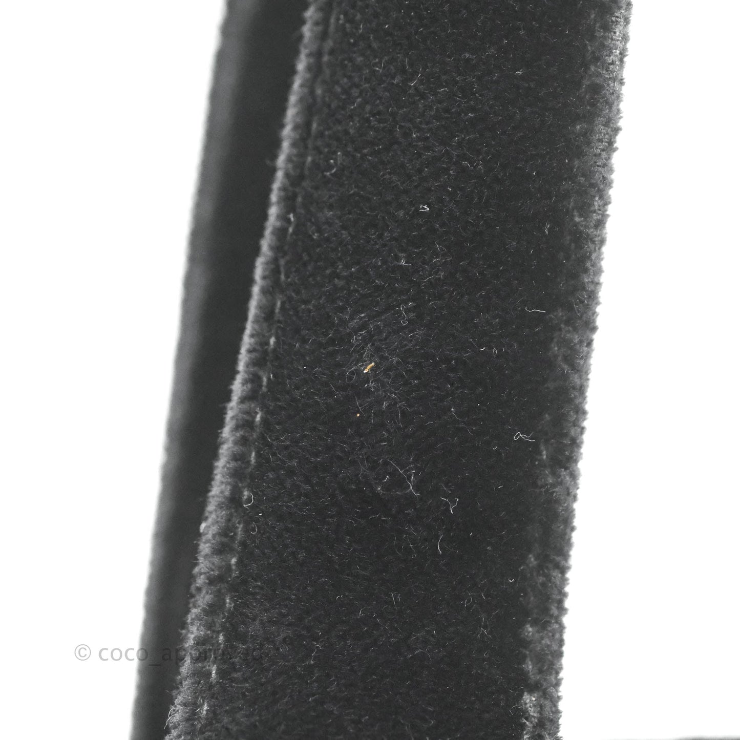 Chanel Vintage CC Handbag So Black Velvet