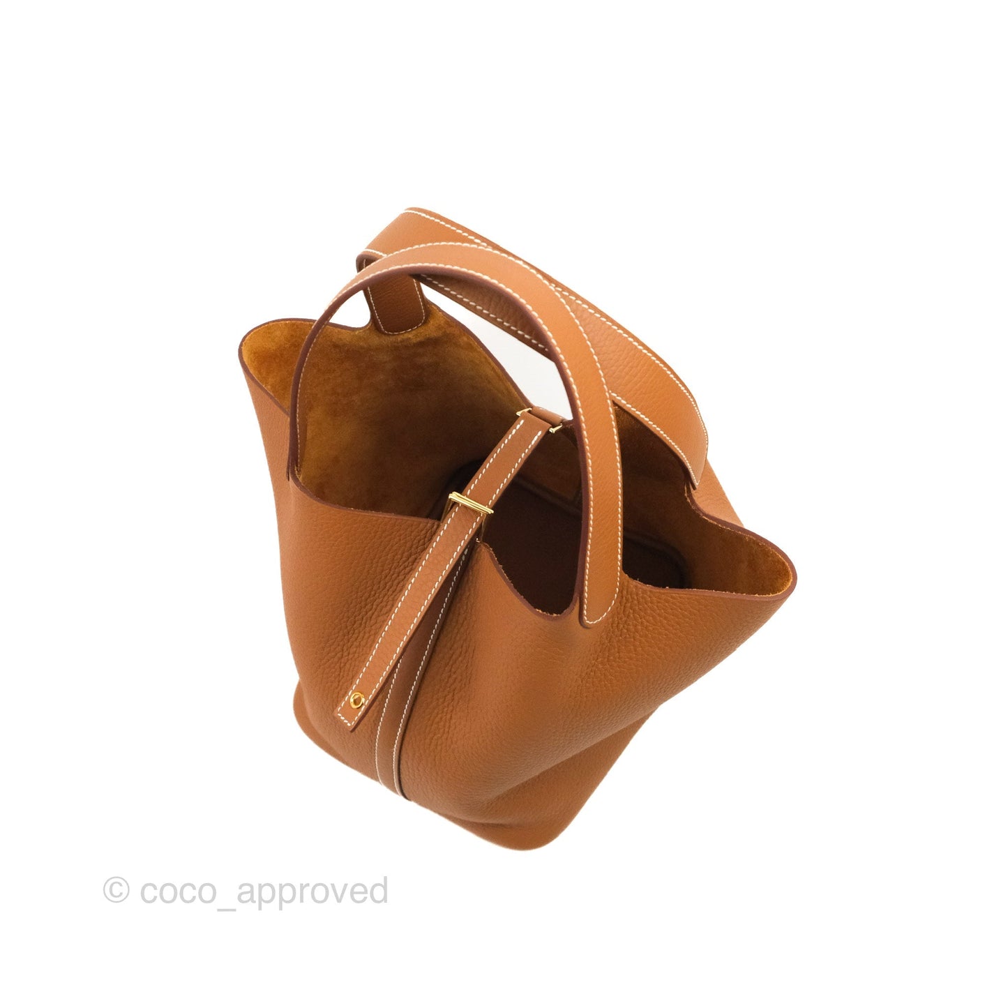Hermès Picotin 22 Gold Clemence Gold Hardware
