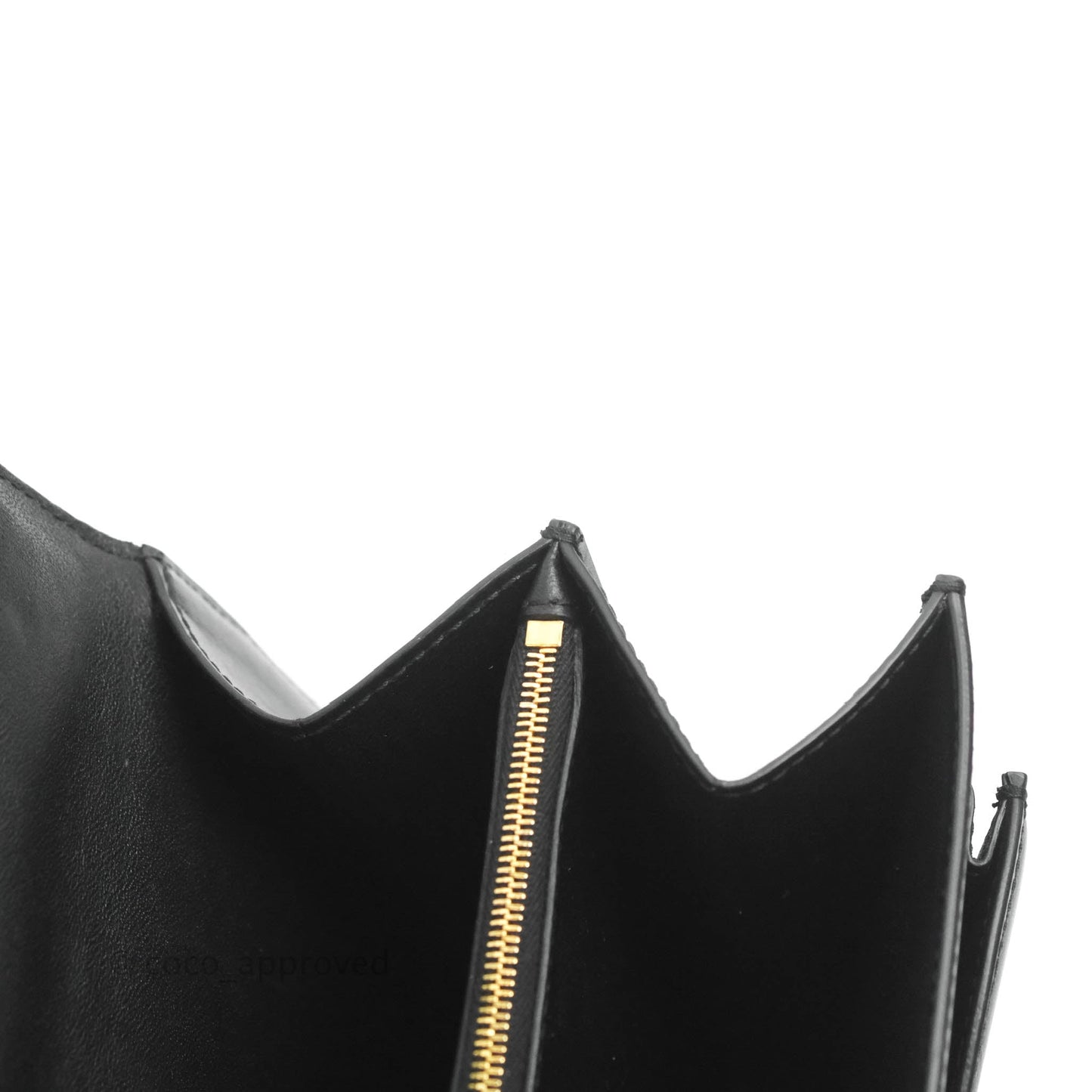 Balenciaga Small Sharp Chain Shoulder Bag Black Box Calfskin