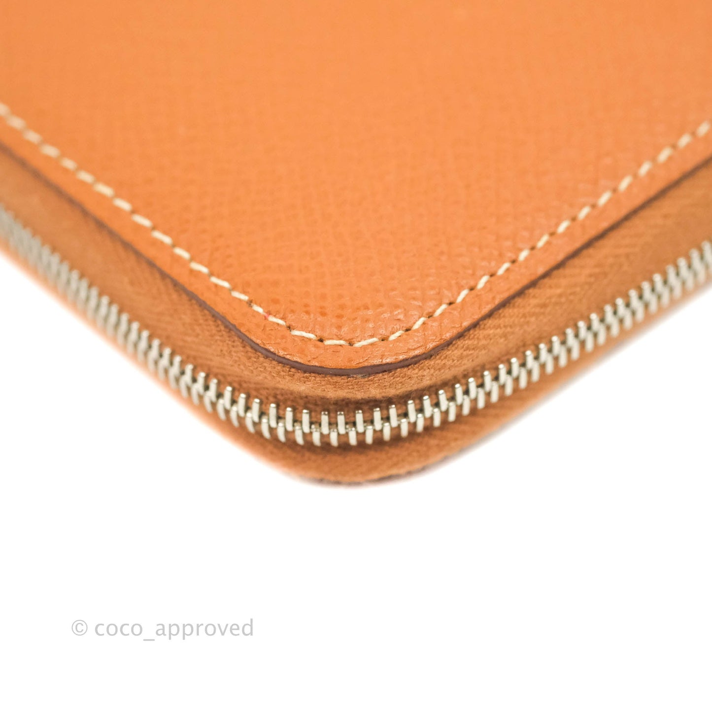 Hermès Silk In Compact Wallet Gold Epsom