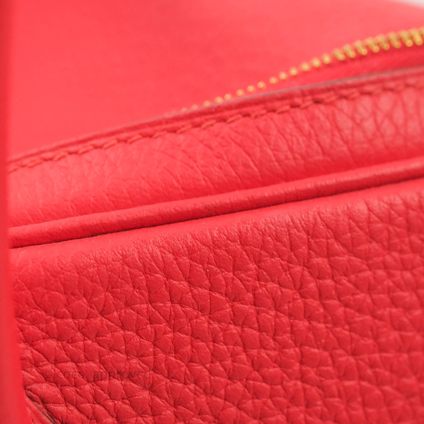 Hermès Lindy 26 Rouge de Coeur Clemence Gold Hardware