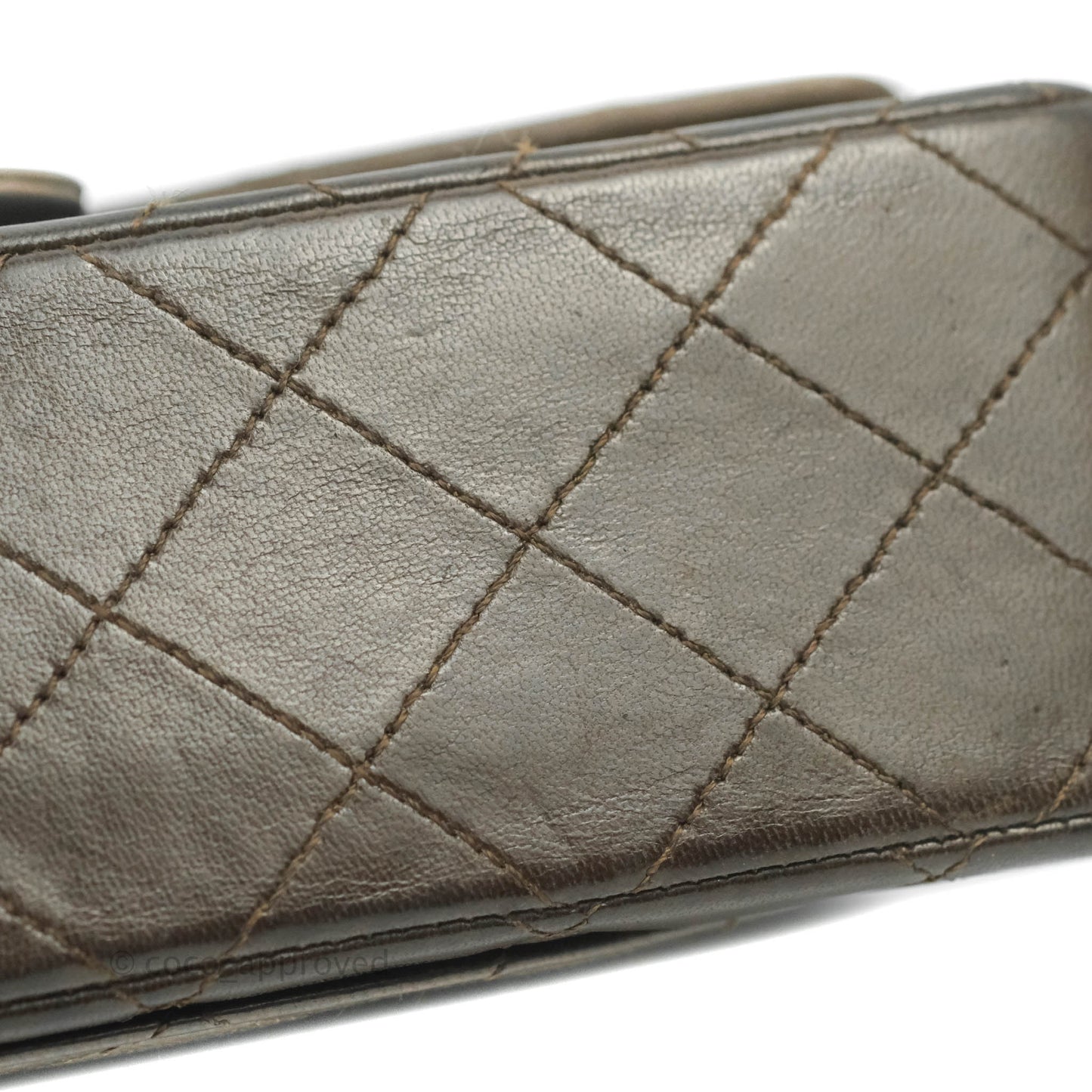 Chanel Classic Vintage Small Flap Brown Lambskin 24K Gold Hardware
