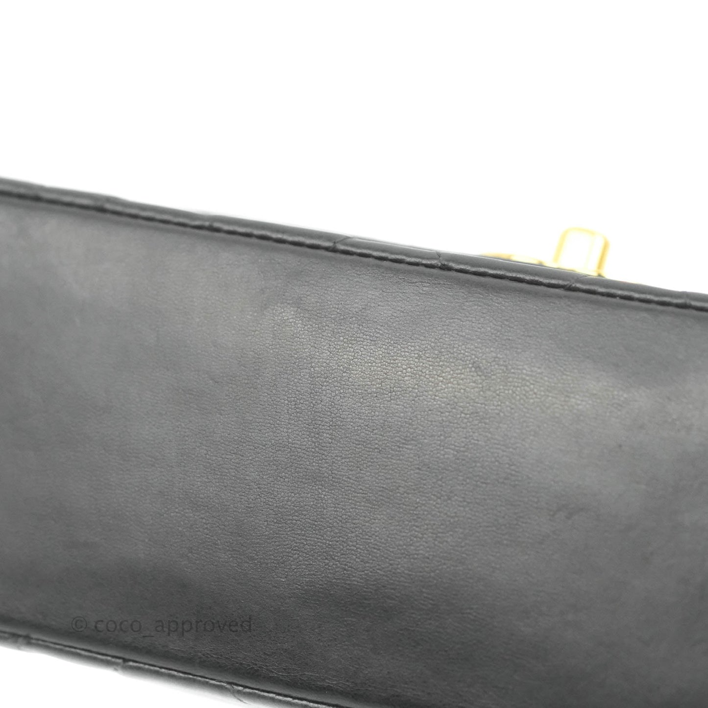 Chanel Black Quilted Lambskin Small Vintage Classic Diana Flap Bag