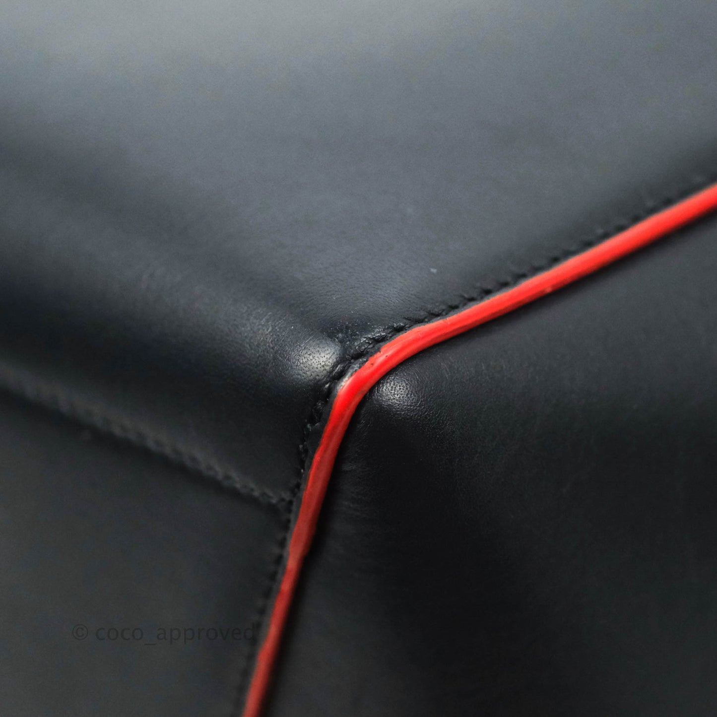 Celine Sangle Bucket Bag Navy Calfskin