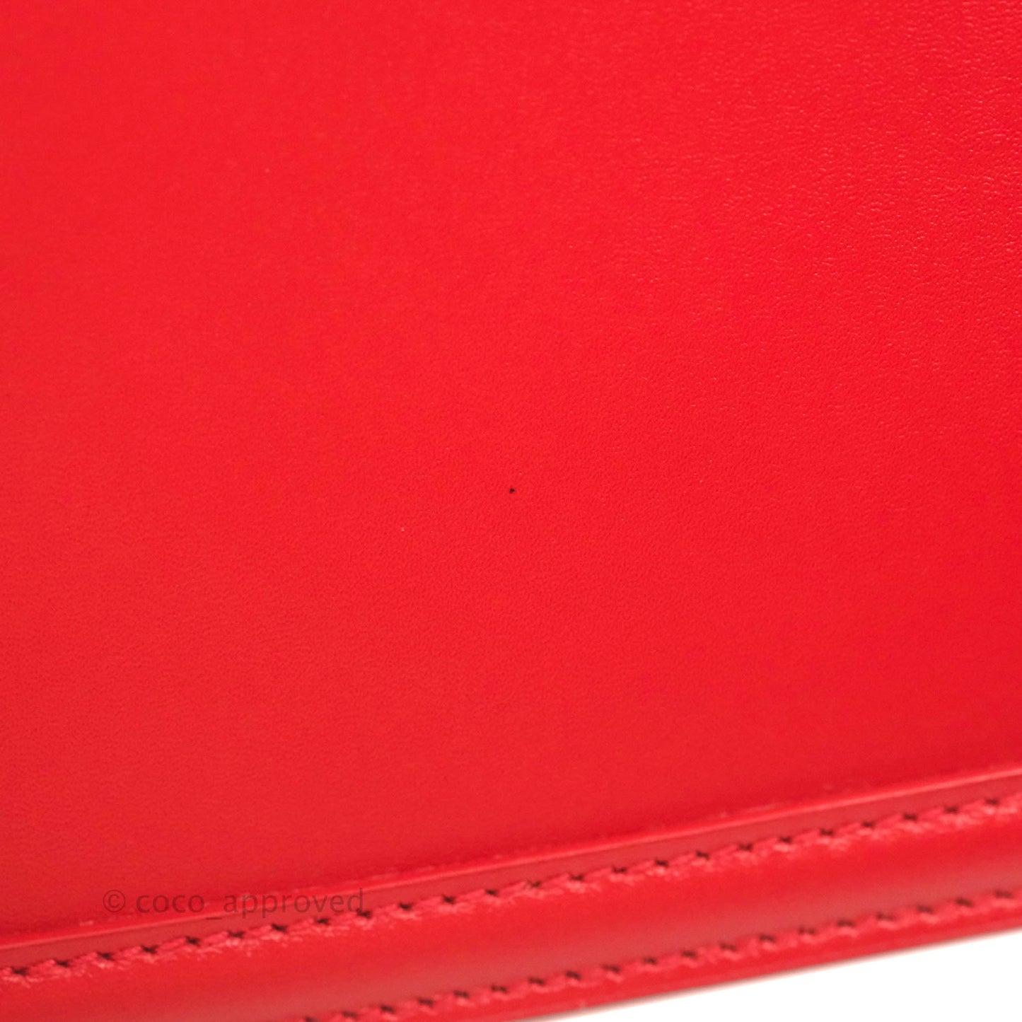 Saint Laurent Small Solferino Satchel Box Leather Eros Red