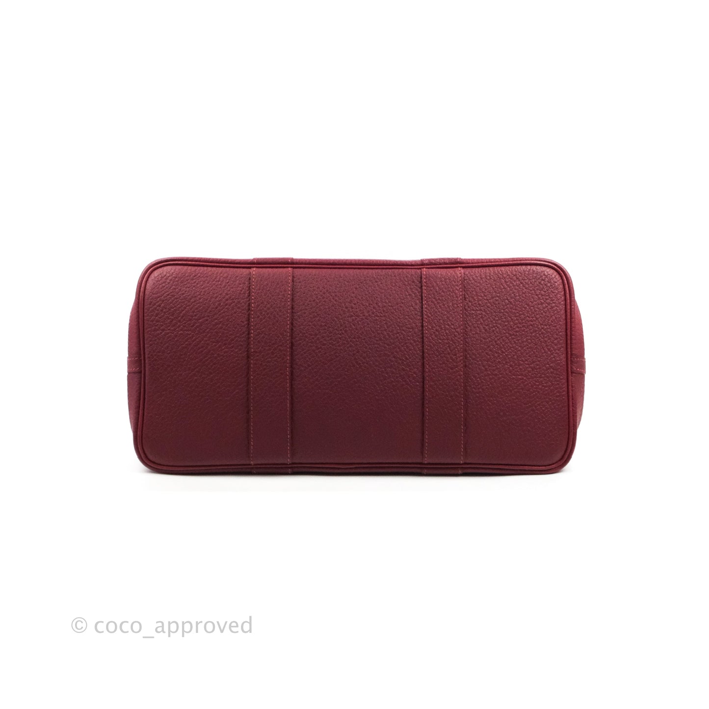 Hermès Garden Party 36 Burgundy Negonda