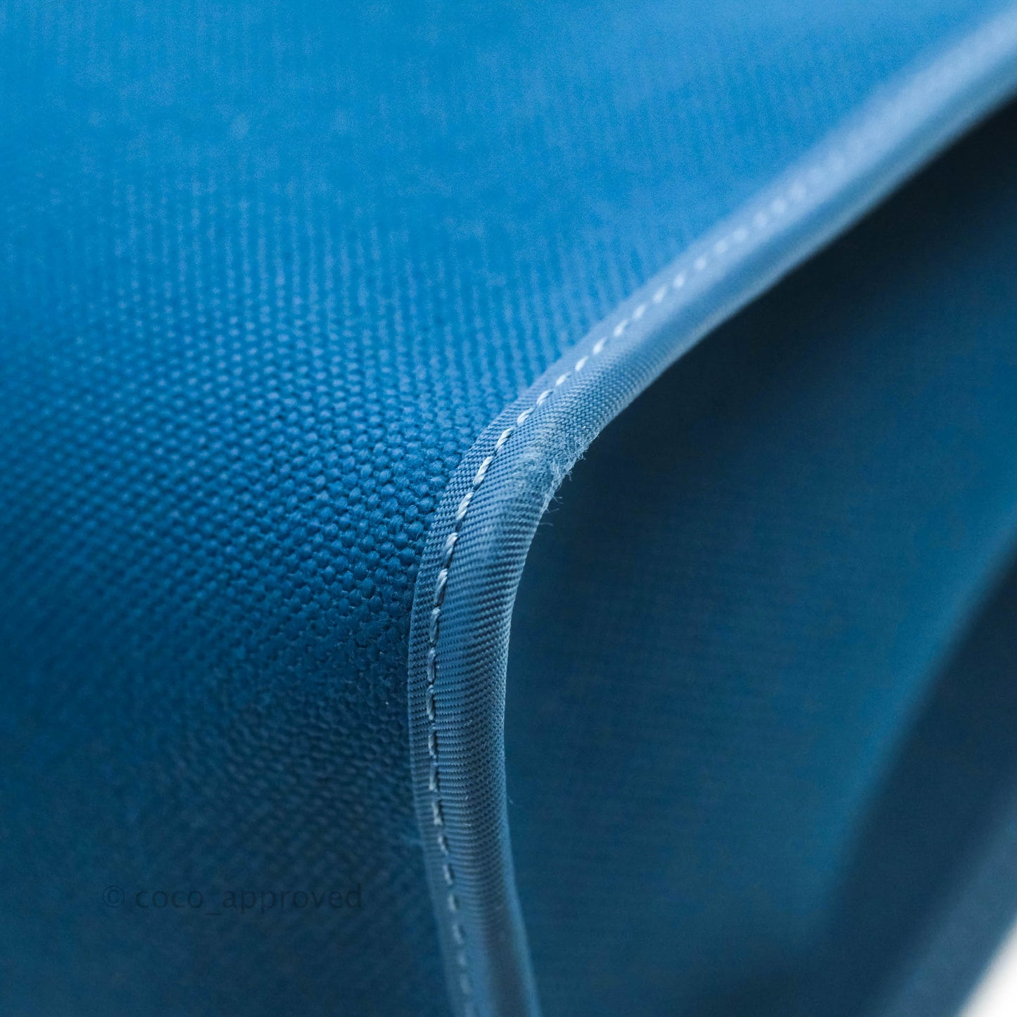 Hermès Herbag Zip 31 Bleu Ocean/Bleu Indigo Canvas Palladium Hardware