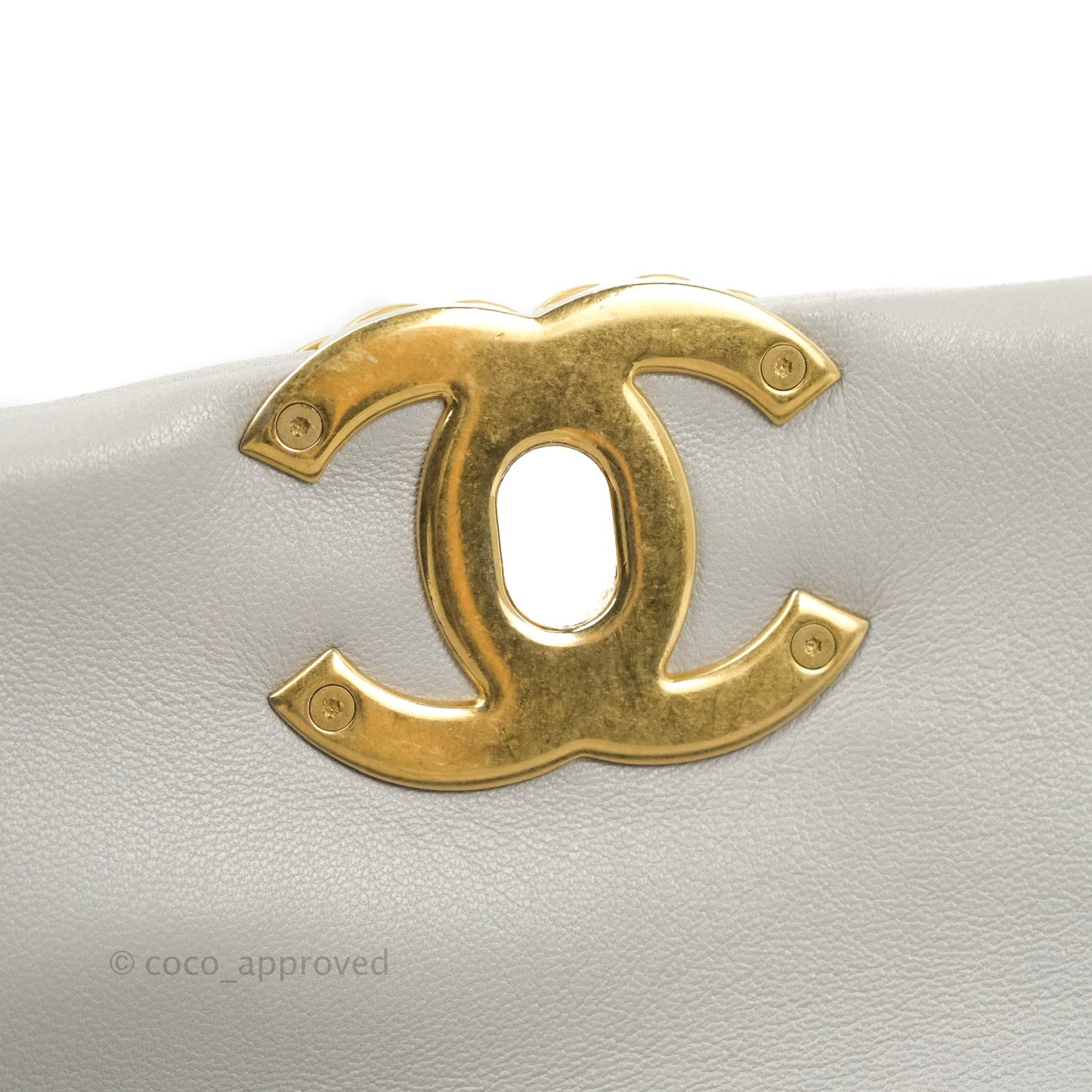 Chanel 19 Medium Grey Mixed Hardware