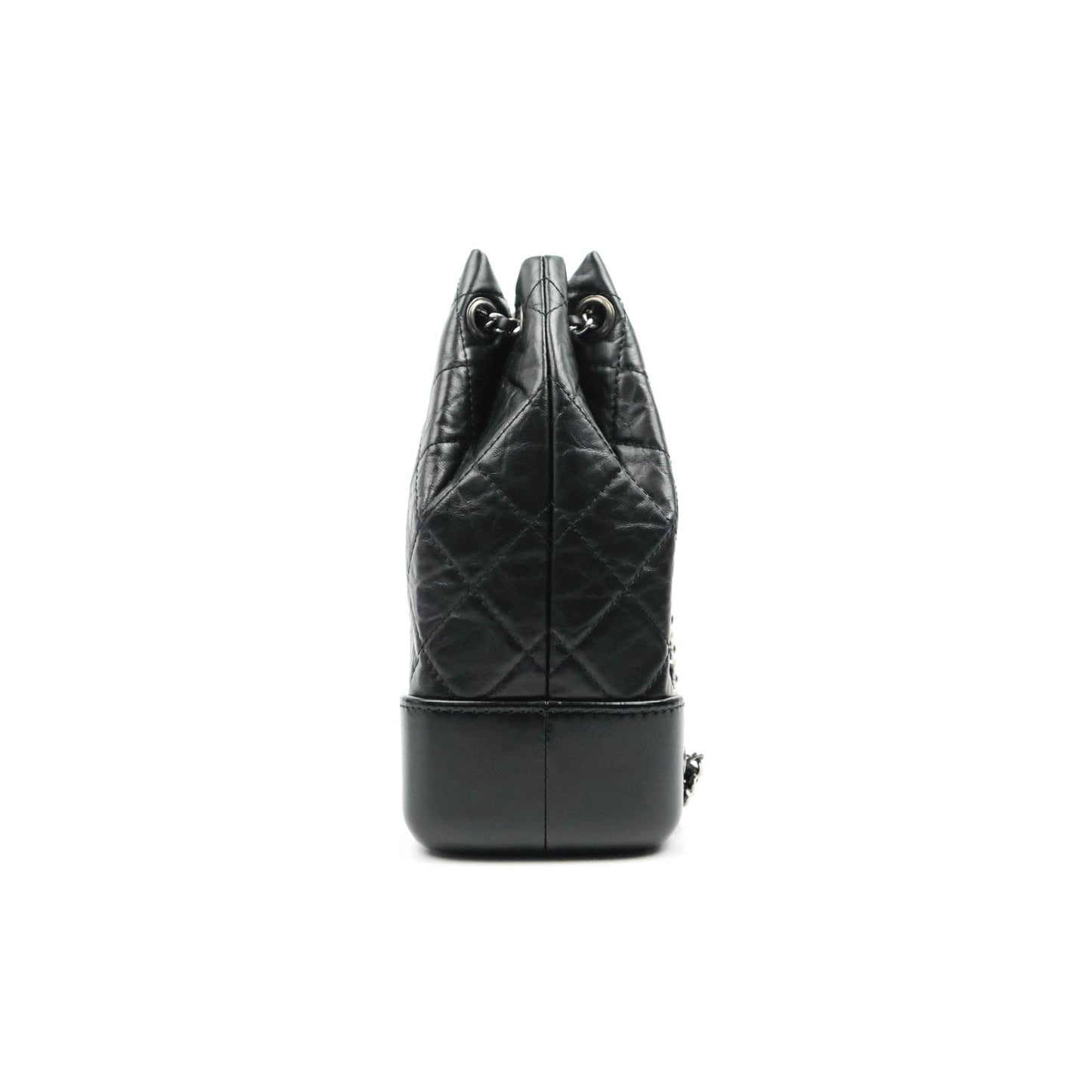 Chanel Small Gabrielle Backpack Black Aged Calfskin