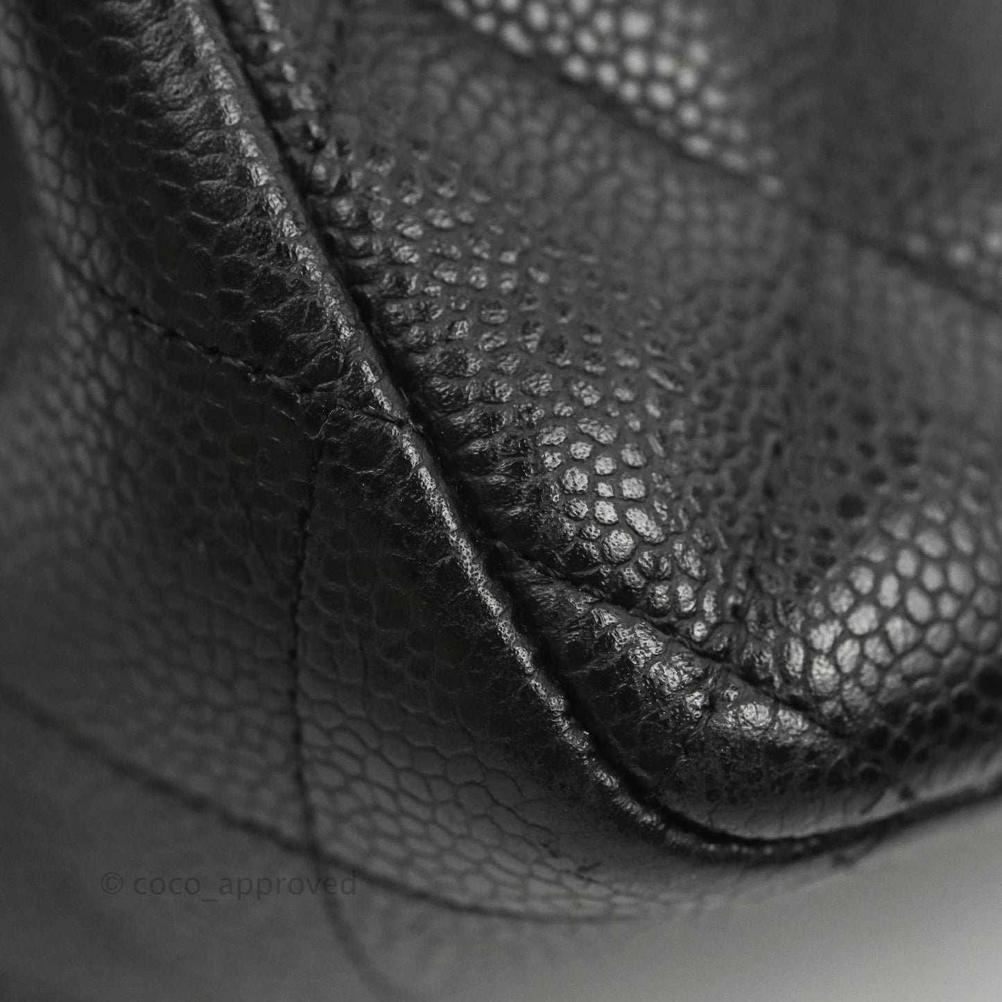 Chanel Jumbo Double Flap Black Caviar Silver Hardware⁣⁣
