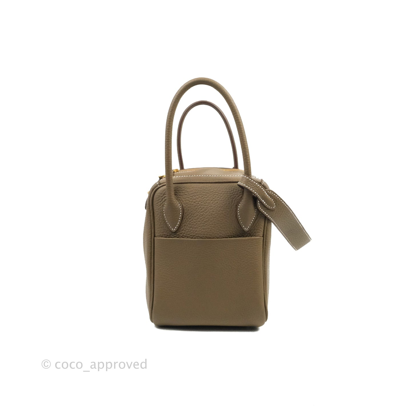 Hermès Lindy 26 Etoupe Gold Hardware