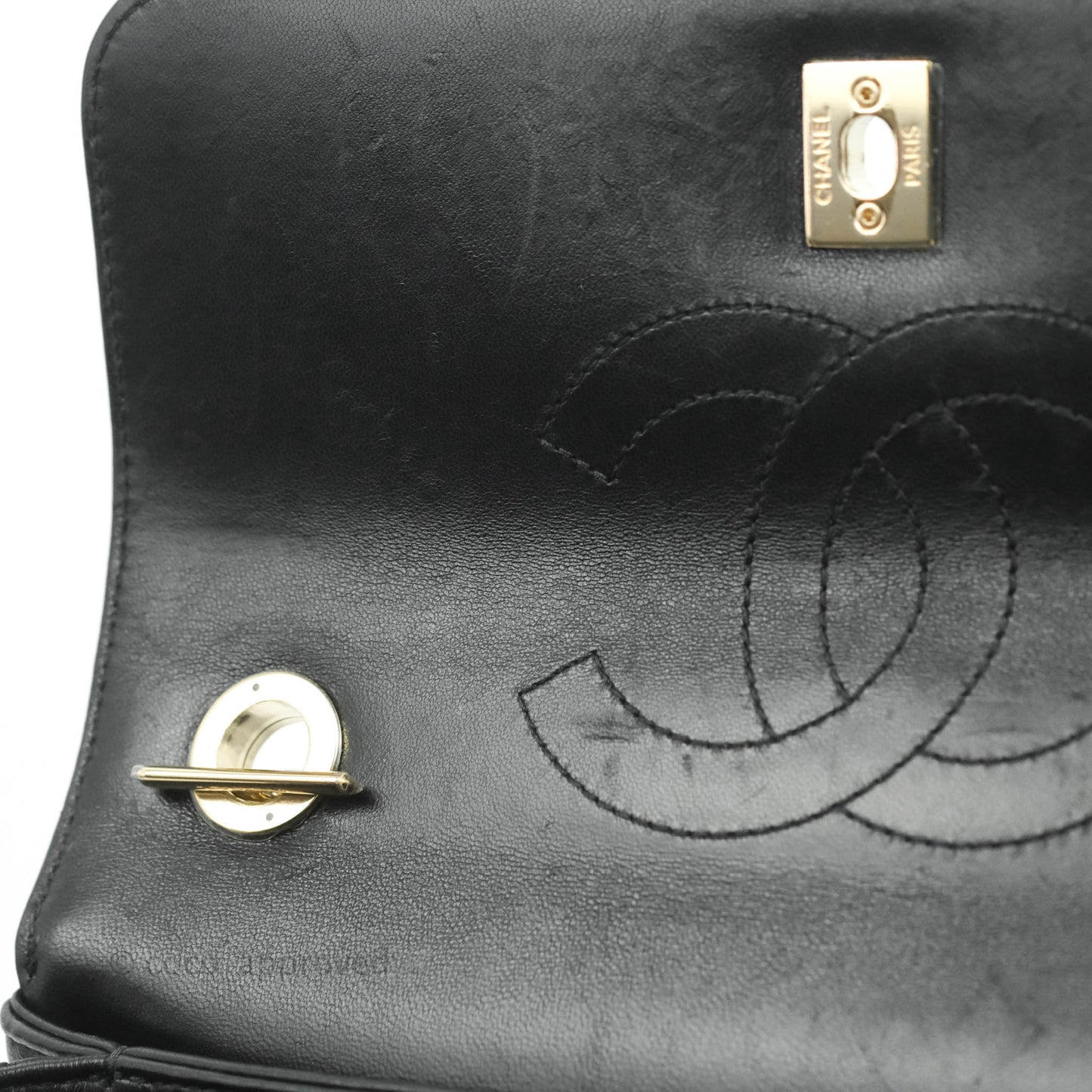 Chanel Trendy CC Small Black Lambskin Gold Hardware