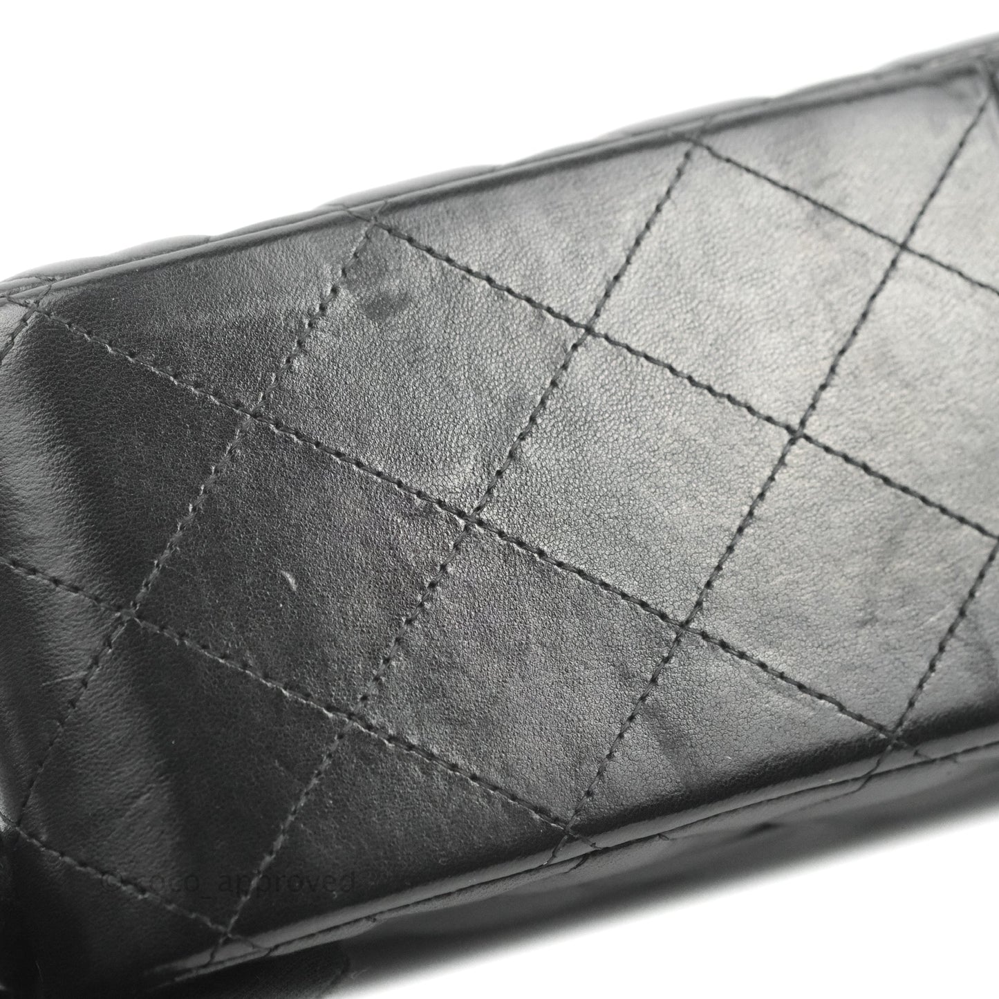 Chanel Jumbo Double Flap Black Lambskin Silver Hardware⁣⁣
