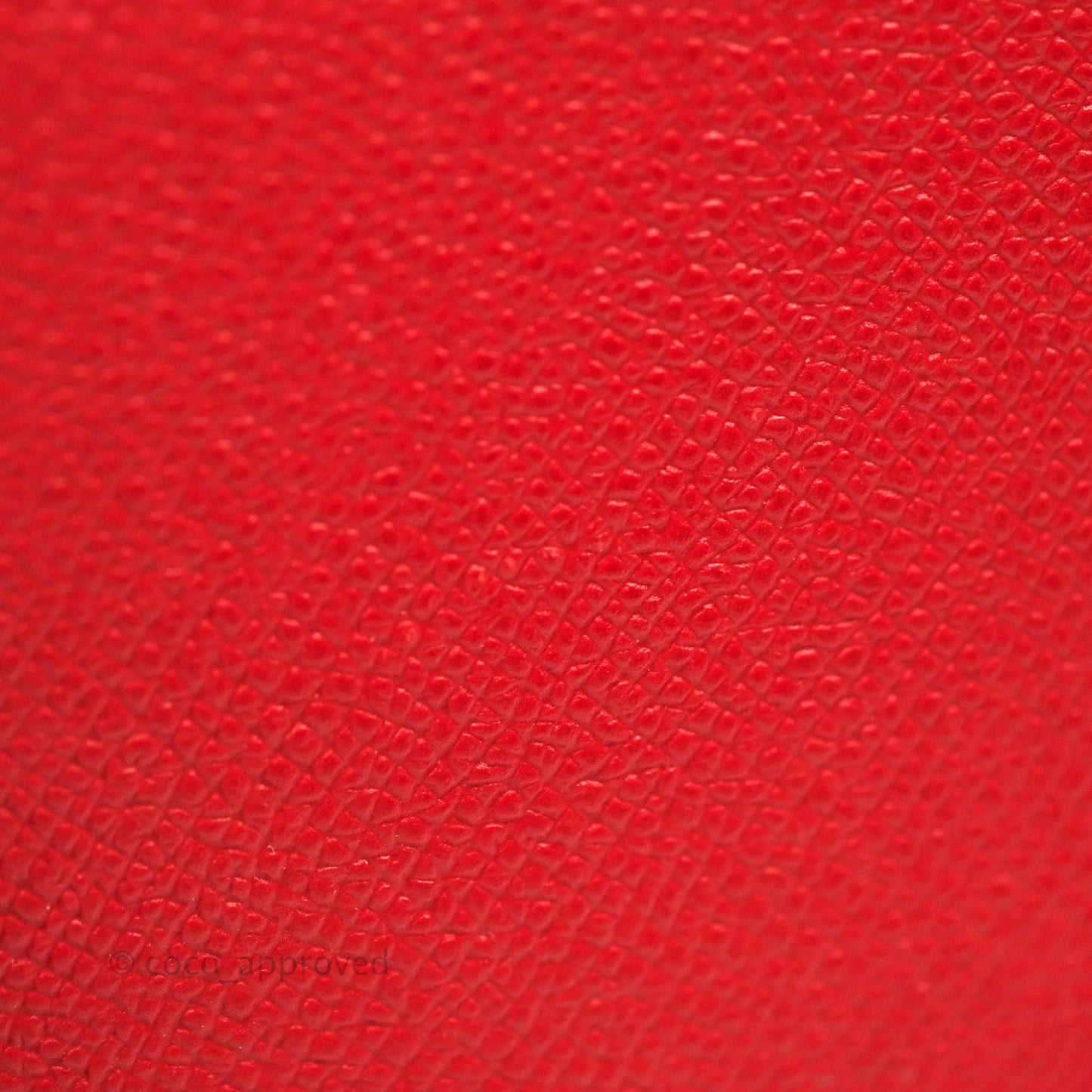 Hermès Kelly Wallet Red Epsom Gold Hardware