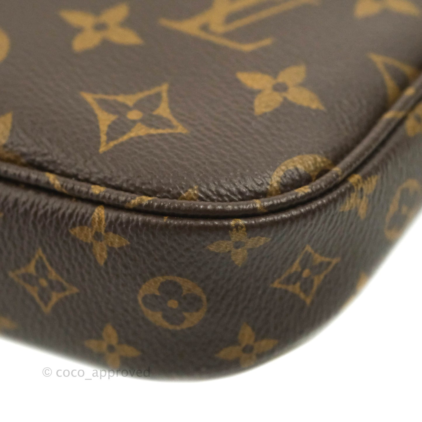 Louis Vuitton Multi Pochette Accessories Khaki Monogram Canvas