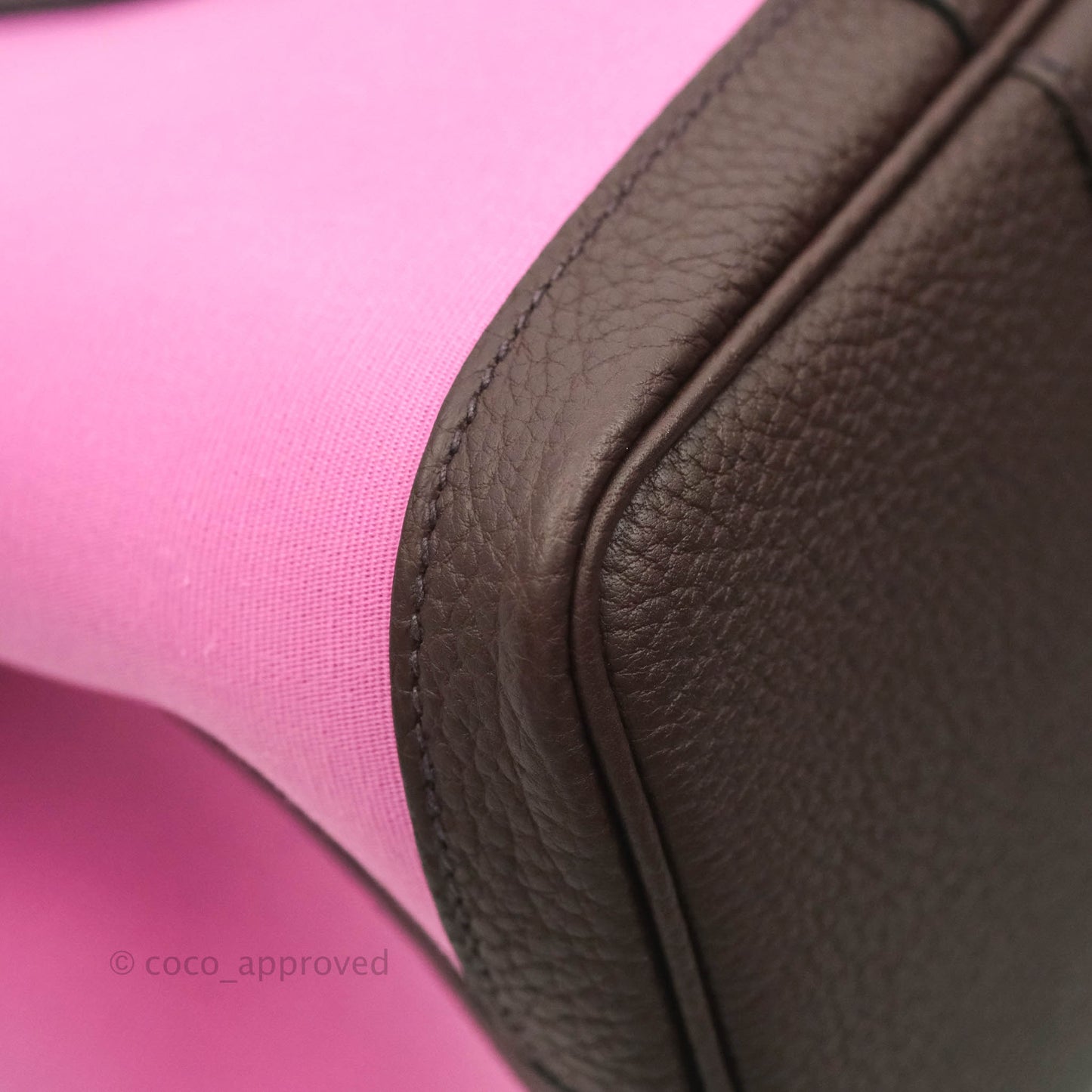 Hermès Garden Party 30 Rose Bubble Gum/Rubis/Rouge Sellier