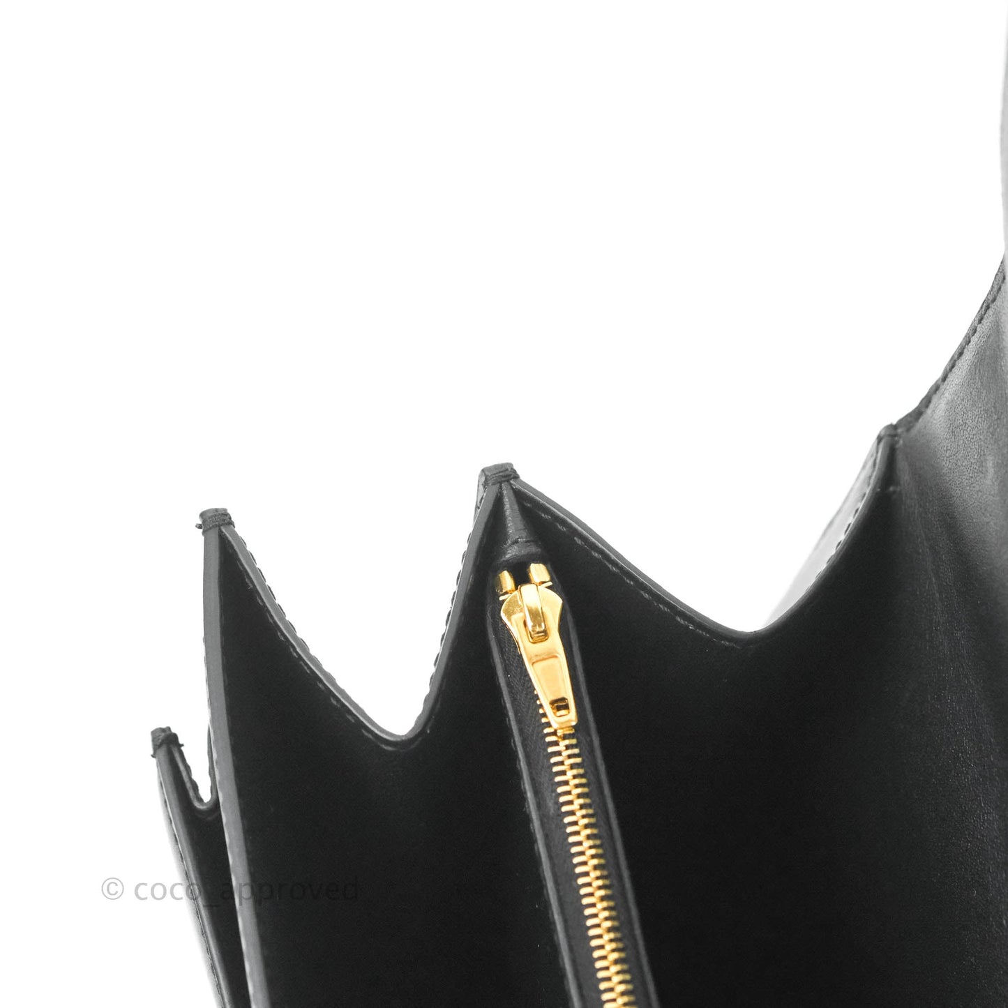 Balenciaga Small Sharp Chain Shoulder Bag Black Box Calfskin