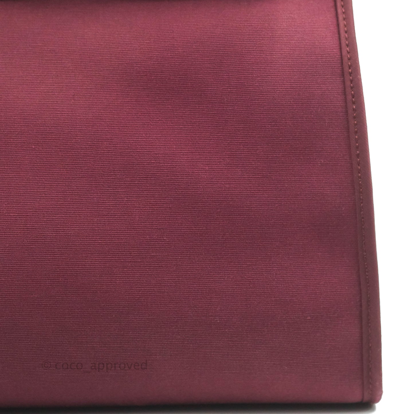 Hermès Herbag Zip 31 in Prune Hunter Cowhide & Canvas Palladium Hardware