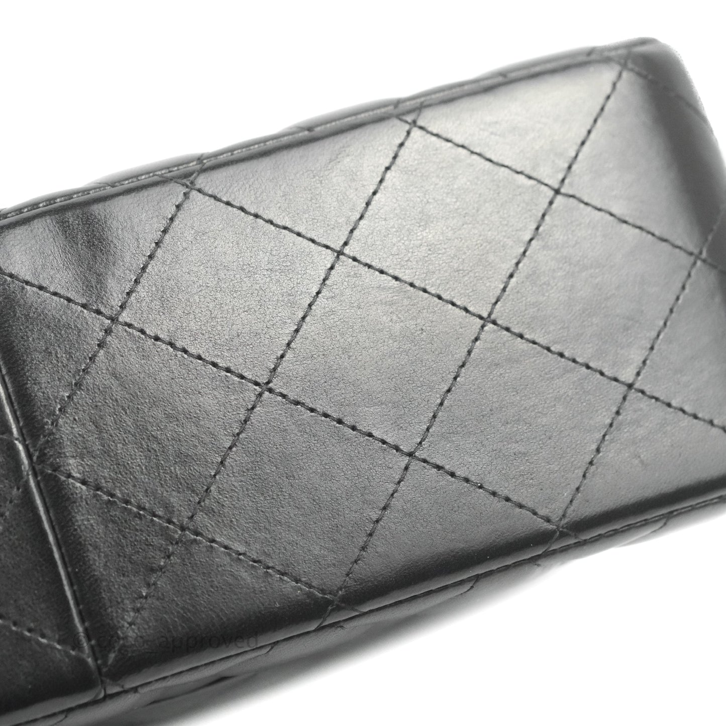 Chanel Jumbo Double Flap Black Lambskin Silver Hardware⁣⁣
