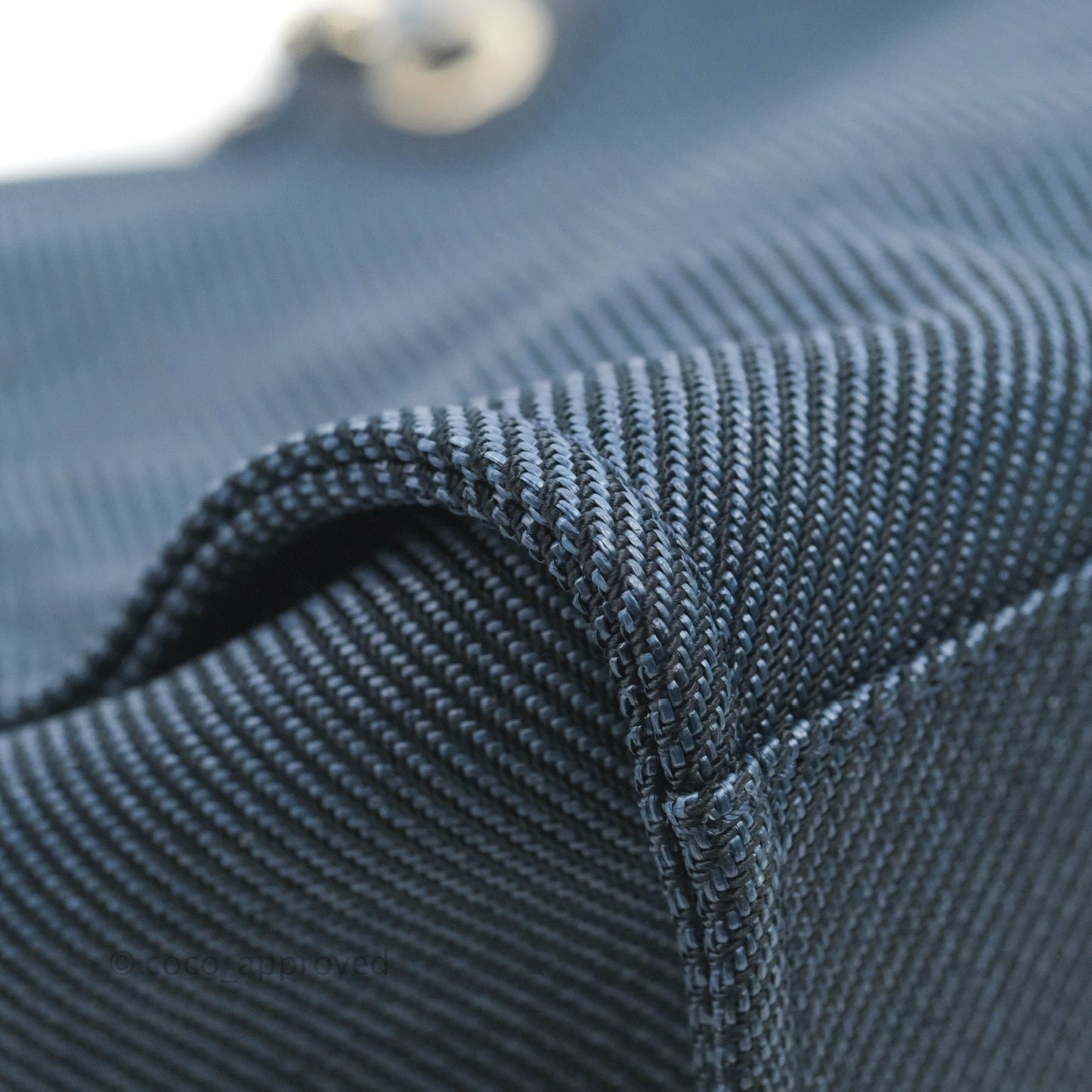 Chanel Canvas Deauville Medium Navy