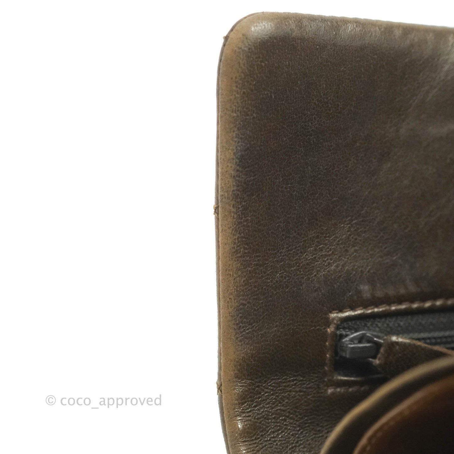 Chanel Classic Vintage Small Flap Brown Lambskin 24K Gold Hardware