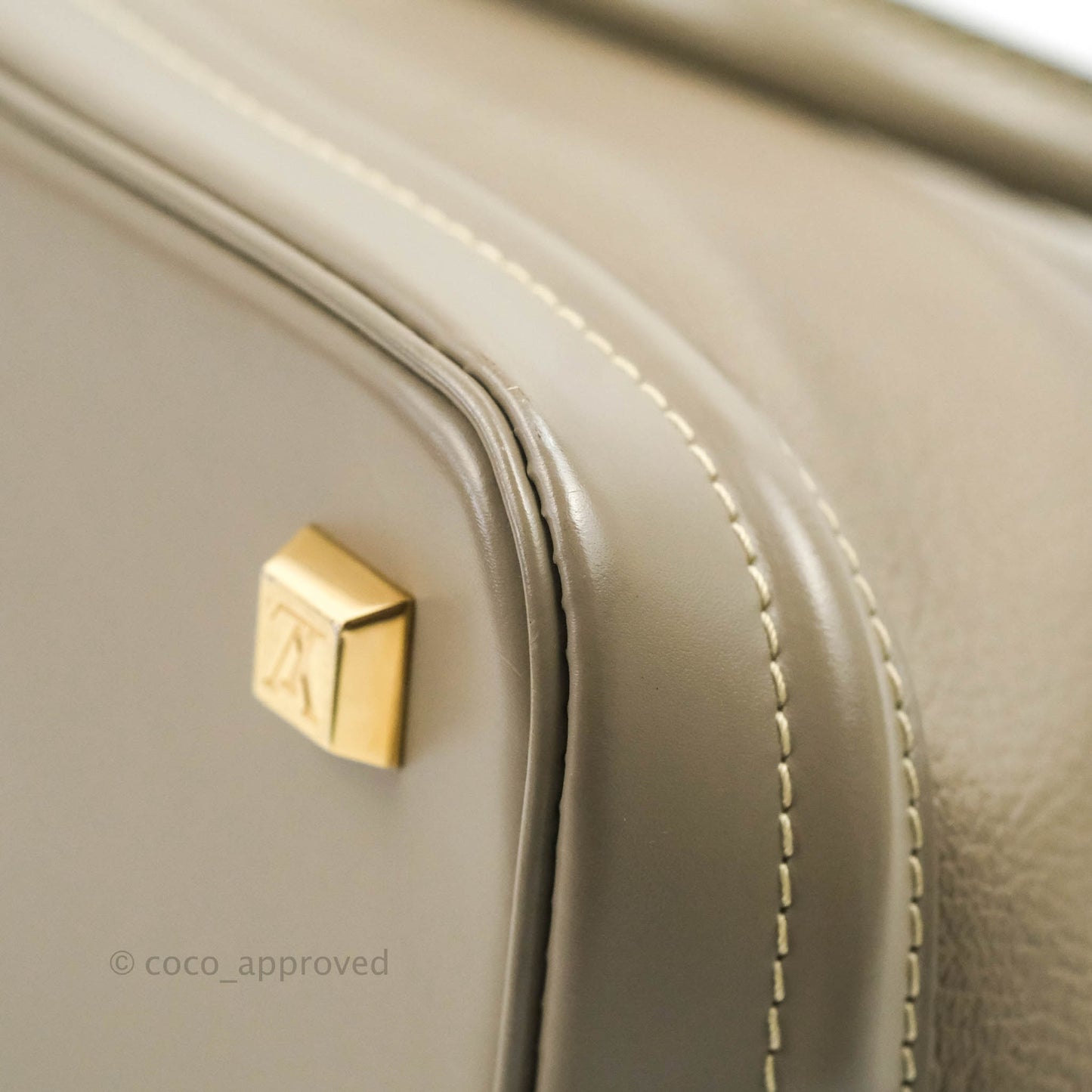 Louis Vuitton Verone Suhali Lockit PM Grey