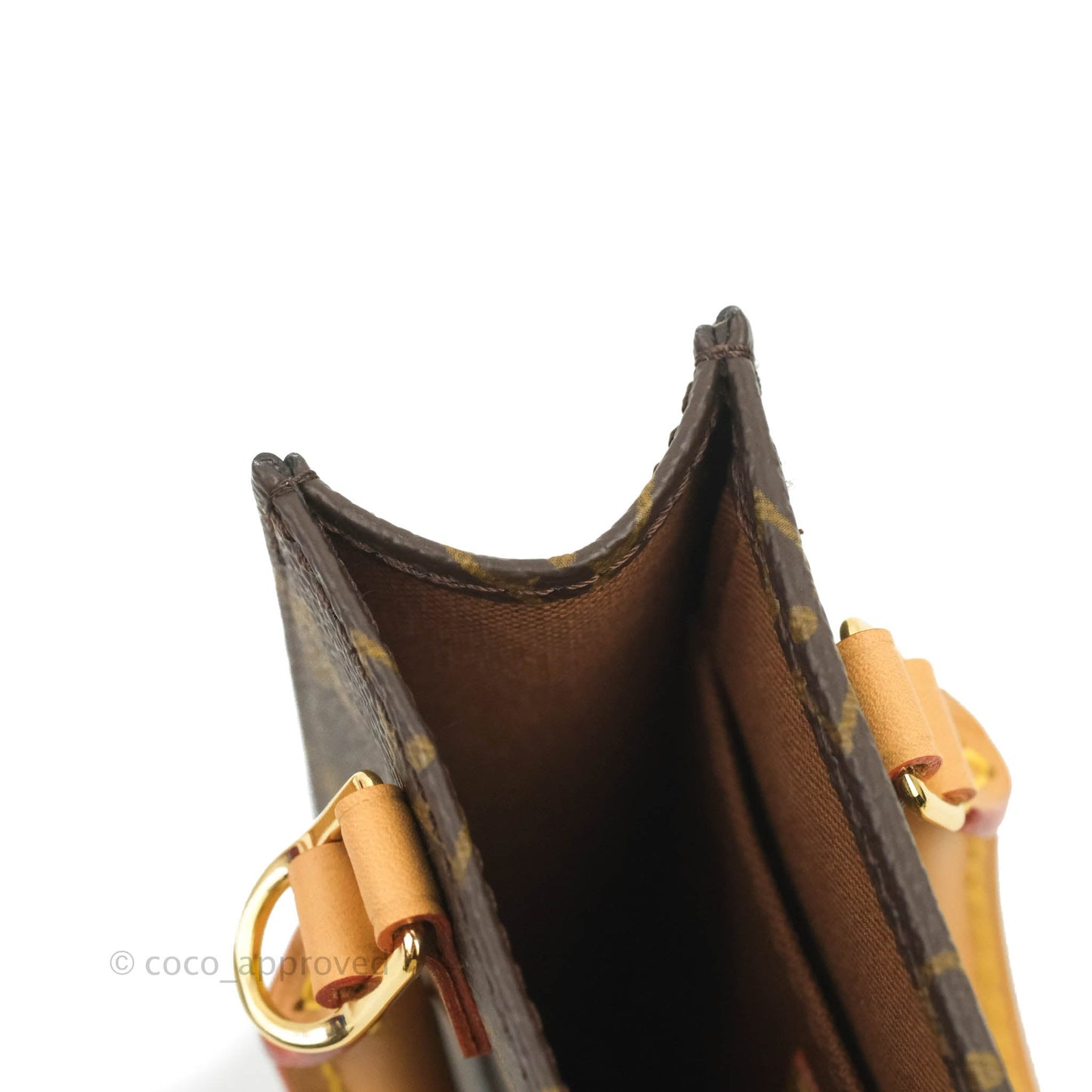 Louis Vuitton Monogram Canvas Petit Sac Plat bag
