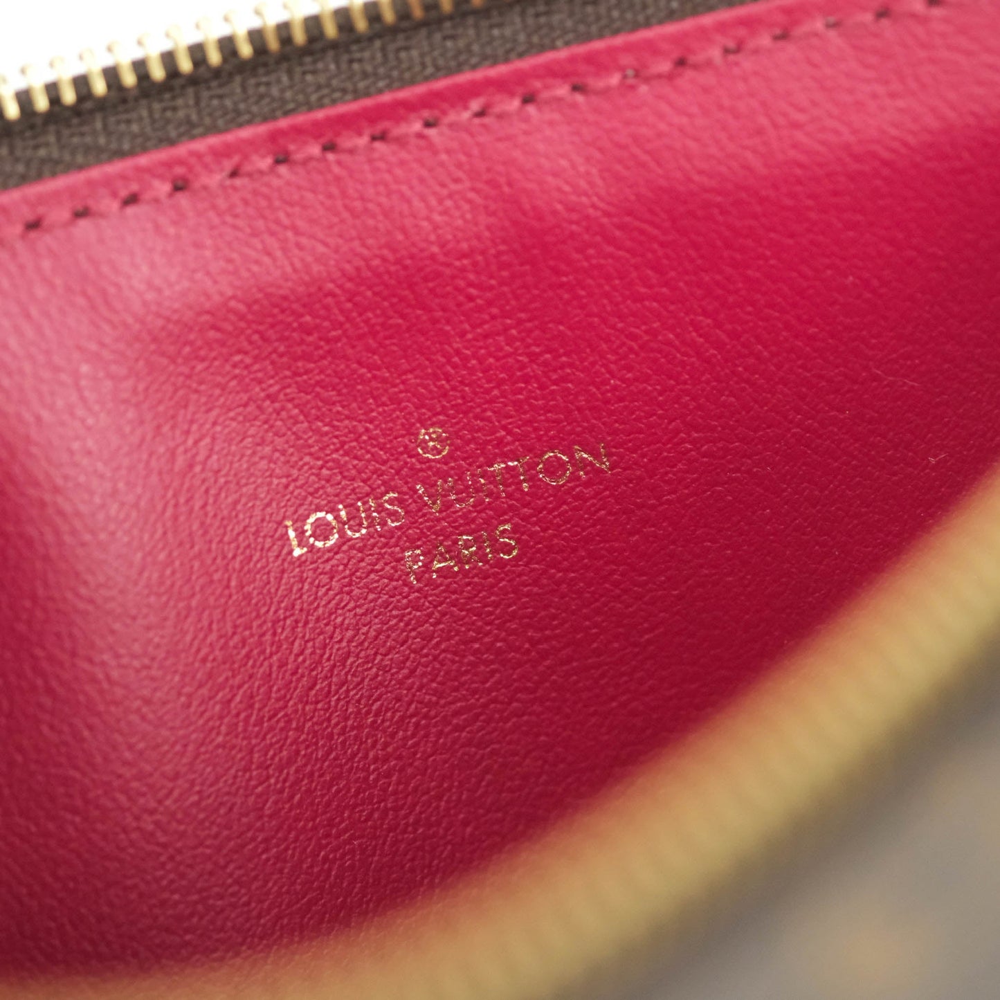 Louis Vuitton Félicie Pochette Monogram Canvas Fuchsia Pink