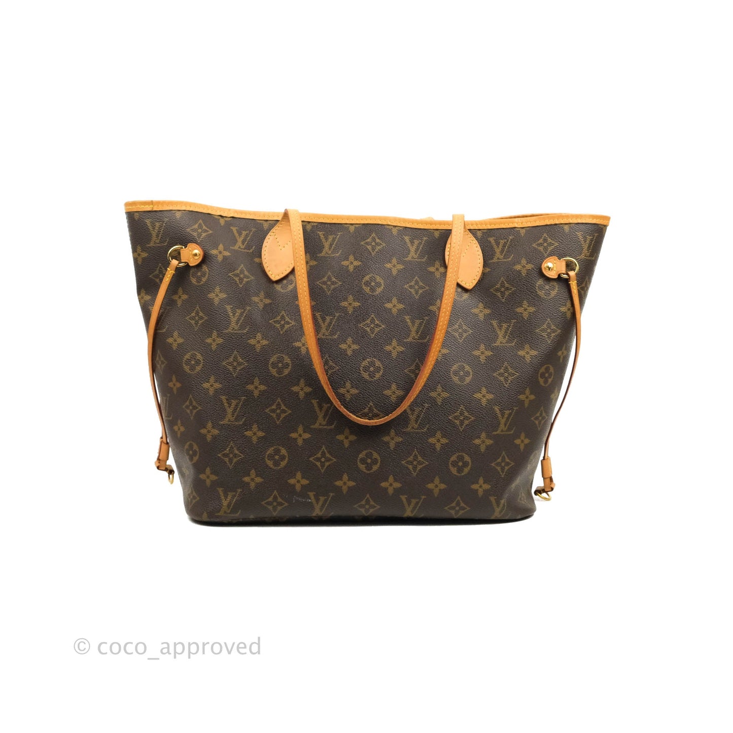 Louis Vuitton Neverfull MM Tote Bag Monogram Canvas