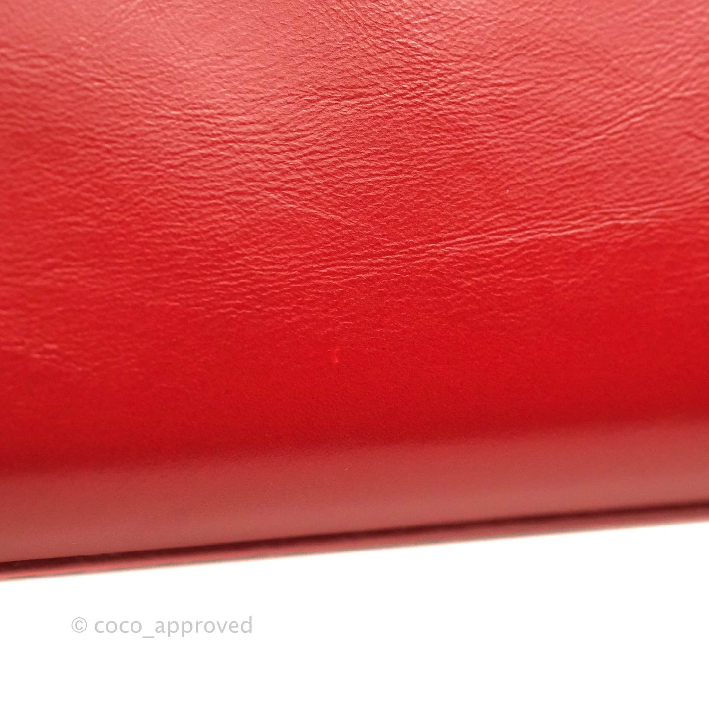 Chanel Chevron Medium Gabrielle Hobo Red Aged Calfskin Mixed Hardware
