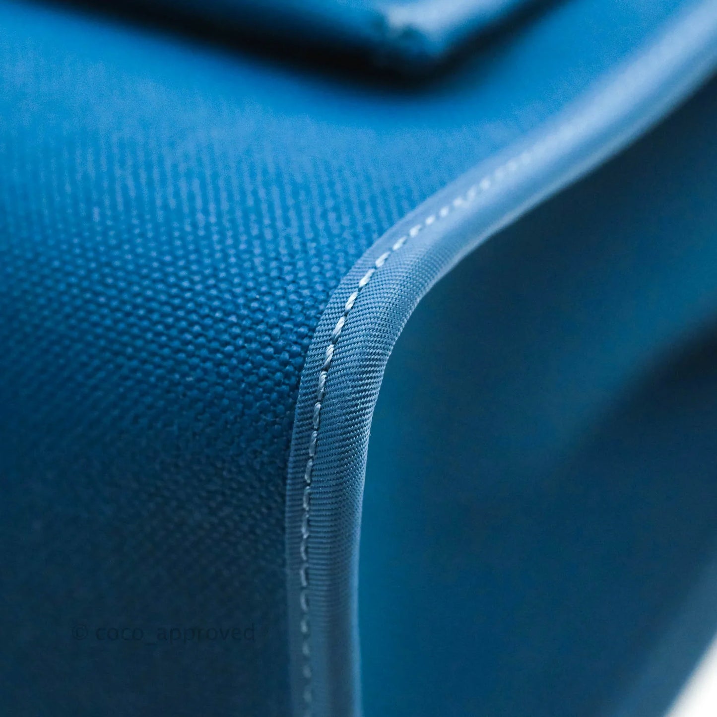 Hermès Herbag Zip 31 Bleu Ocean/Bleu Indigo Canvas Palladium Hardware