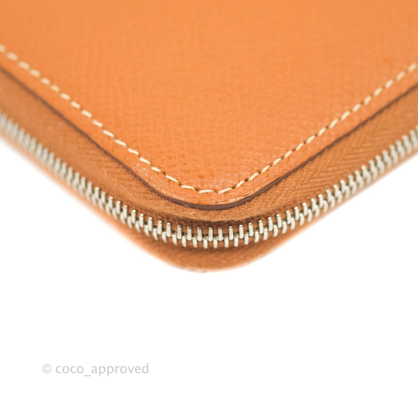 Hermès Silk In Compact Wallet Gold Epsom